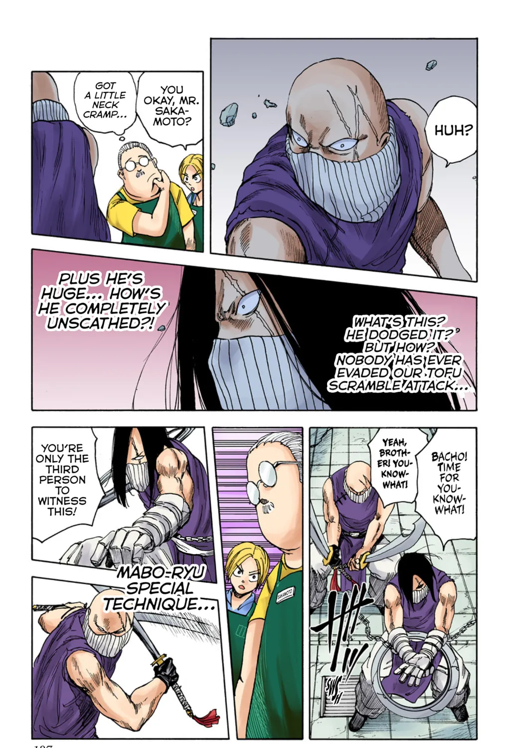 Read Sakamoto Days (Colored) chapter 5 image 12 on Lezhin