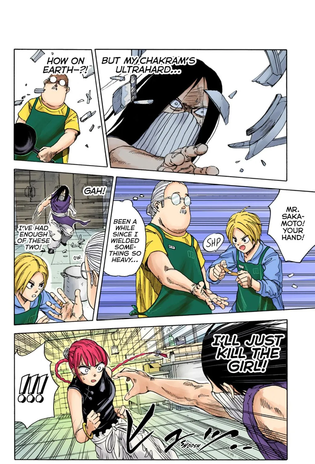 Read Sakamoto Days (Colored) chapter 5 image 18 on Lezhin