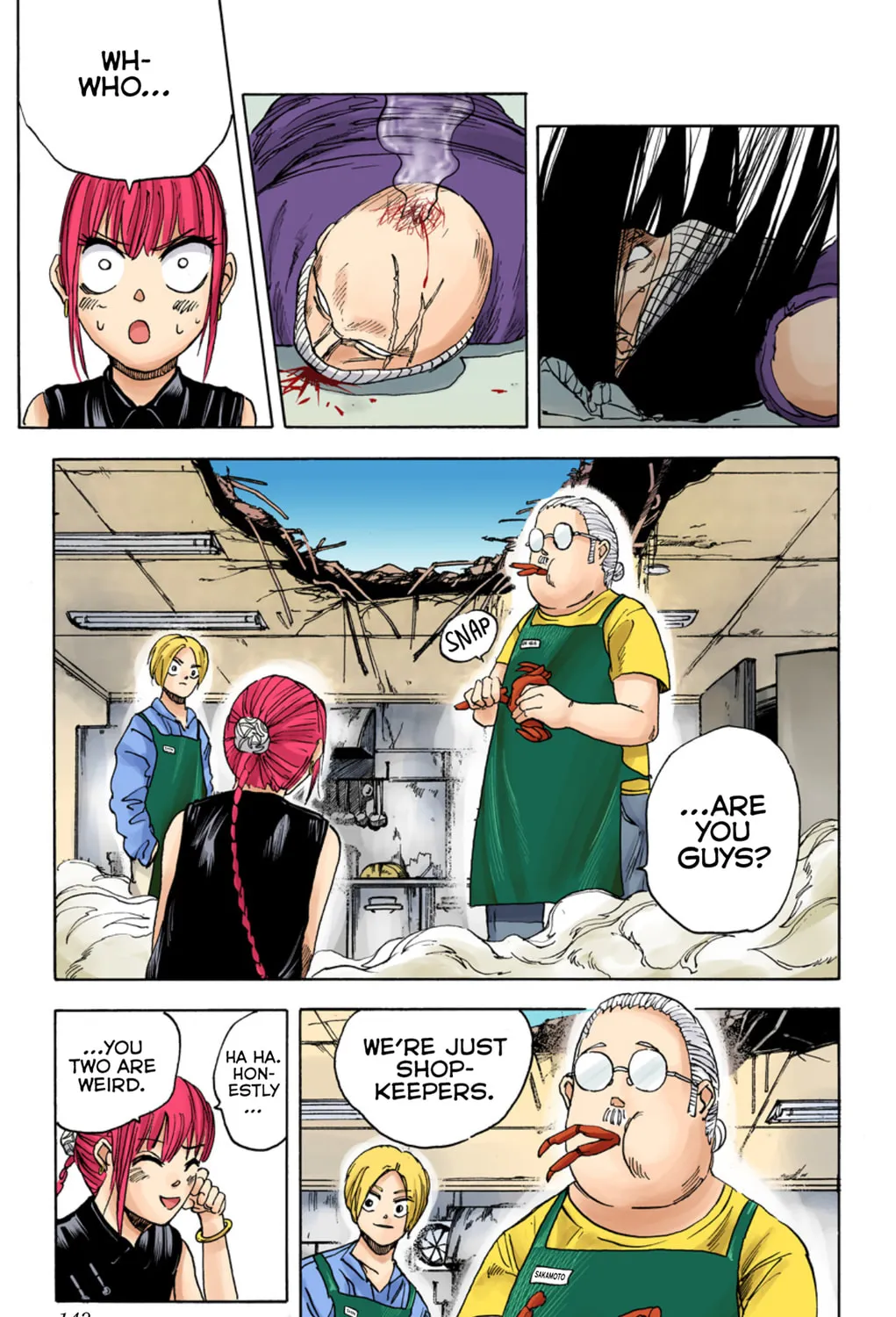 Read Sakamoto Days (Colored) chapter 5 image 24 on Lezhin