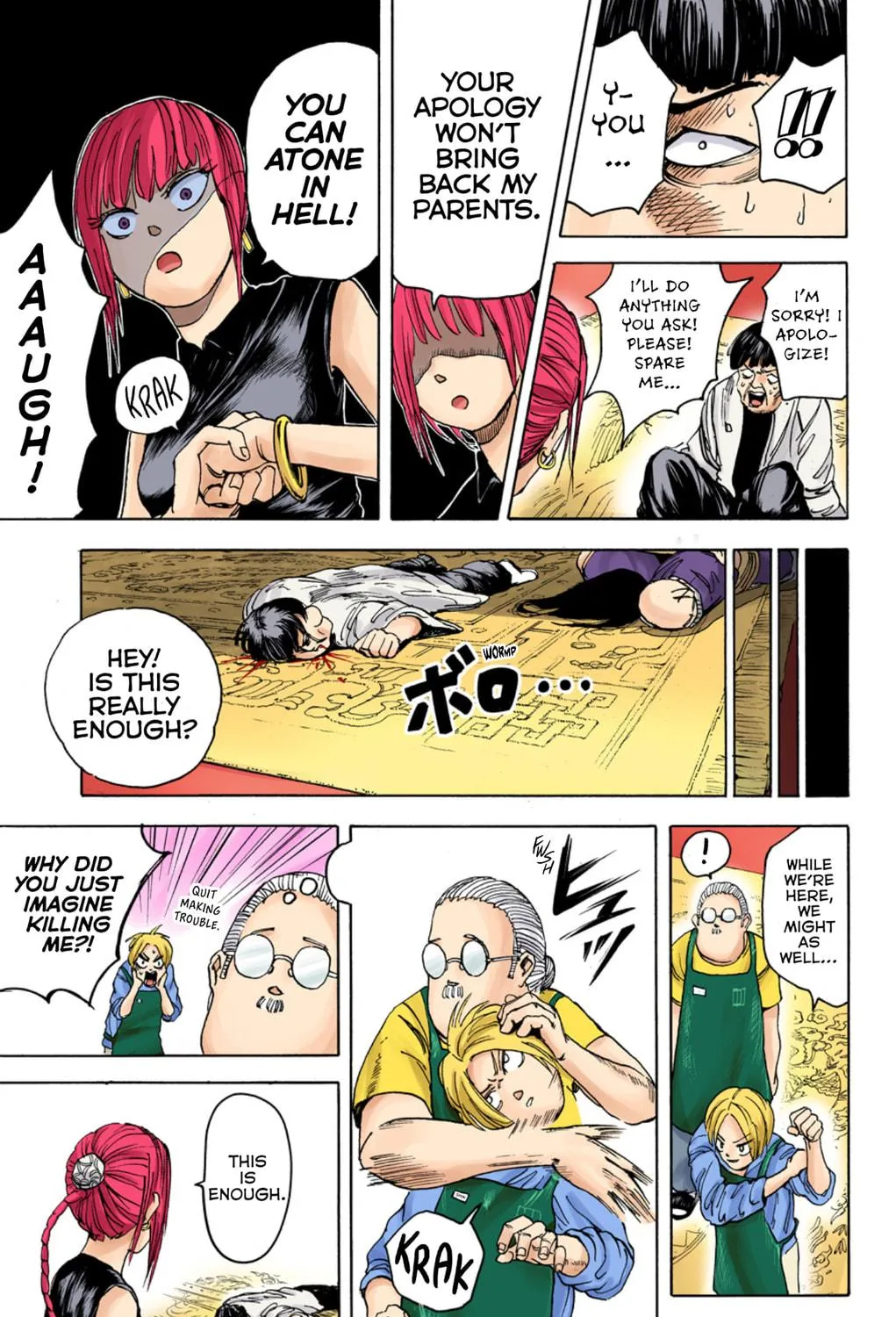 Read Sakamoto Days (Colored) chapter 5 image 28 on Lezhin