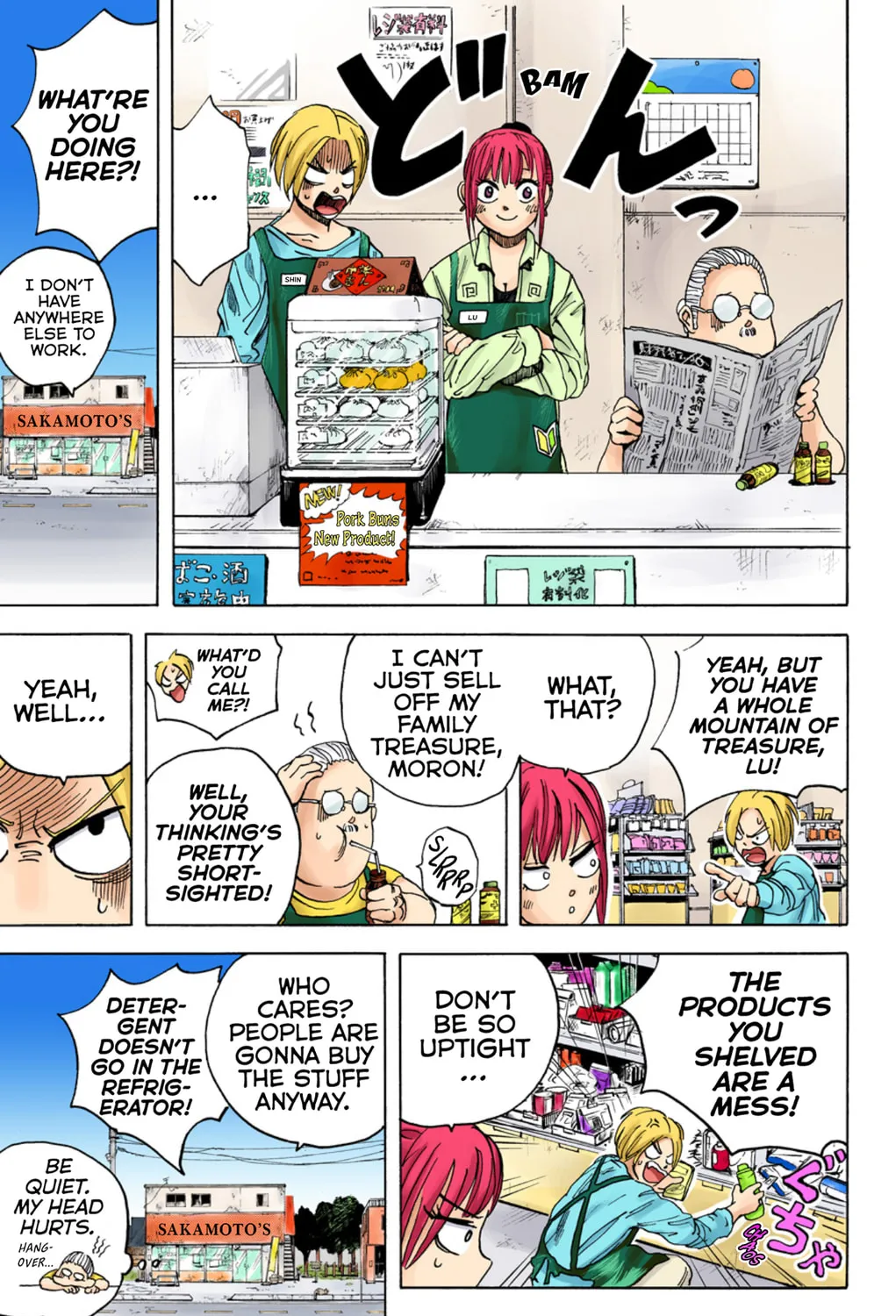 Read Sakamoto Days (Colored) chapter 5 image 36 on Lezhin