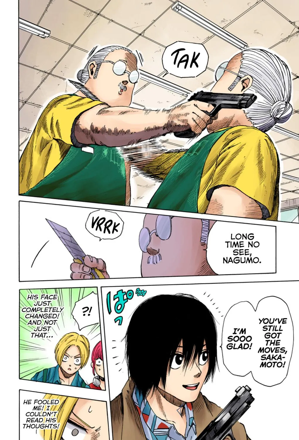 Read Sakamoto Days (Colored) chapter 6 image 10 on Lezhin