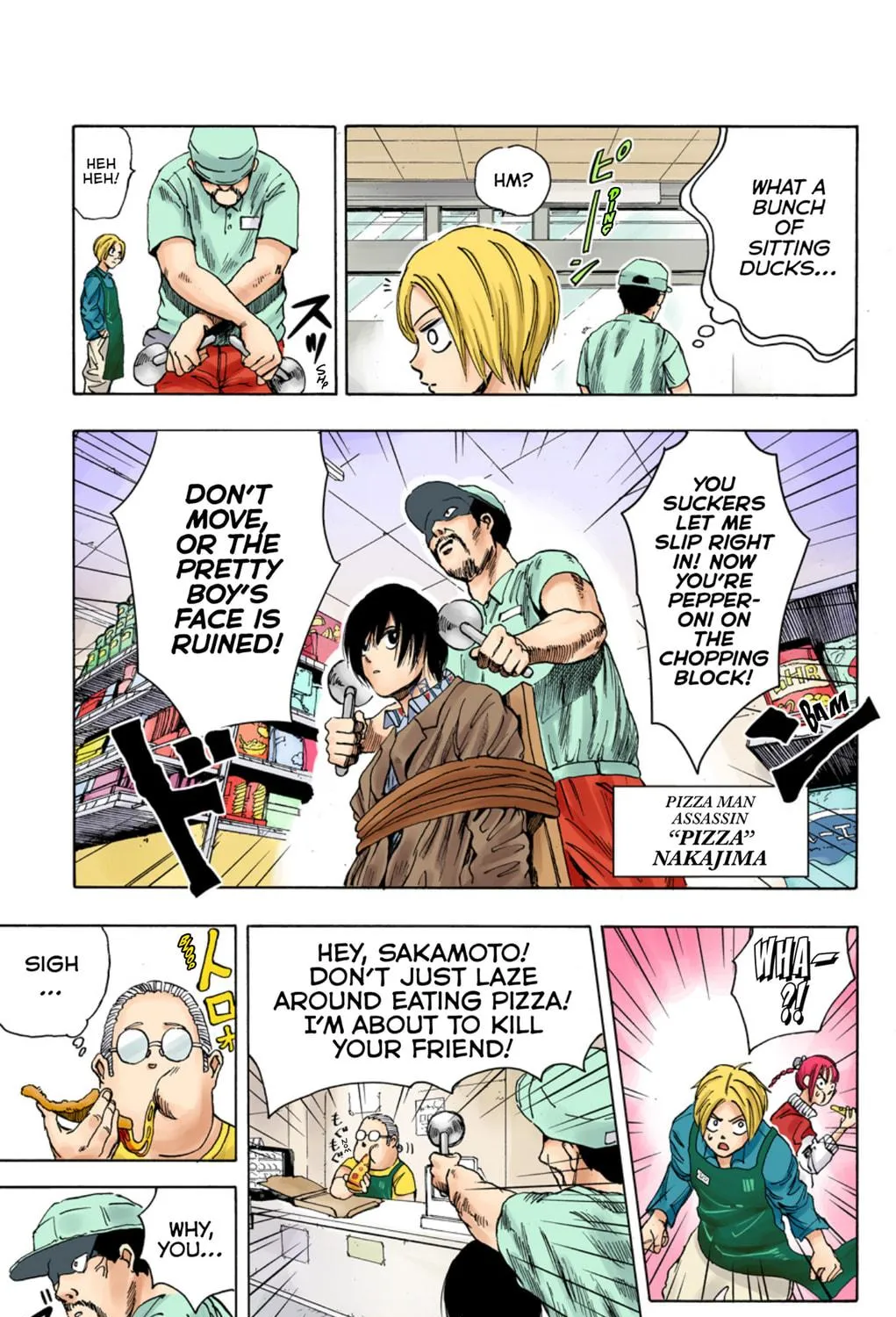 Read Sakamoto Days (Colored) chapter 6 image 16 on Lezhin