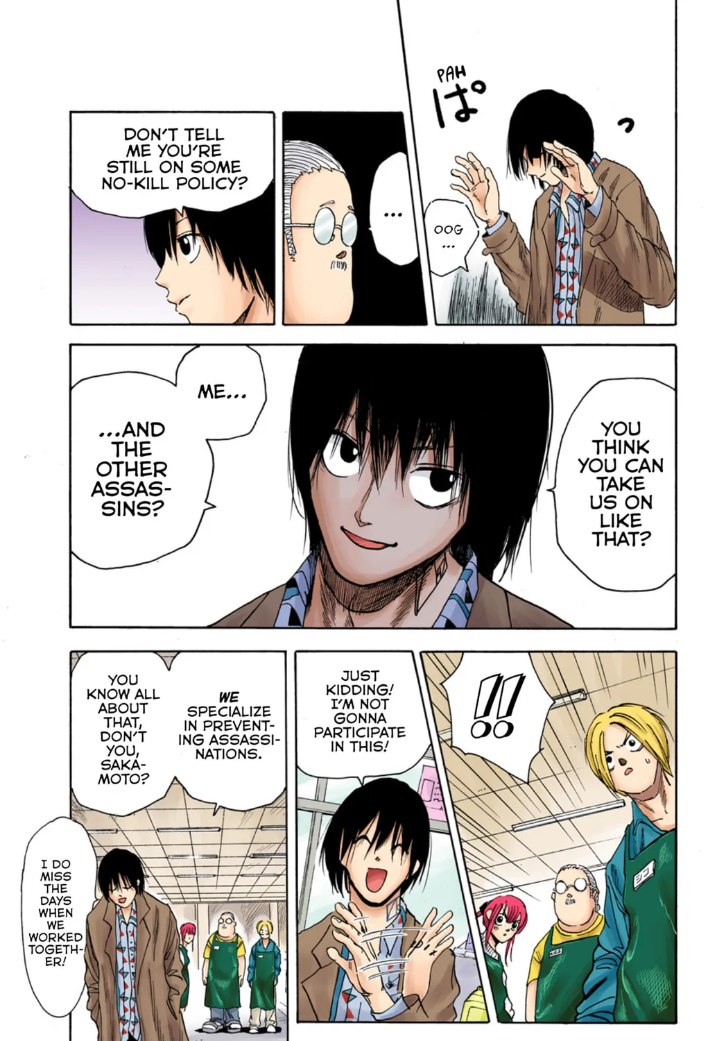 Read Sakamoto Days (Colored) chapter 6 image 20 on Lezhin