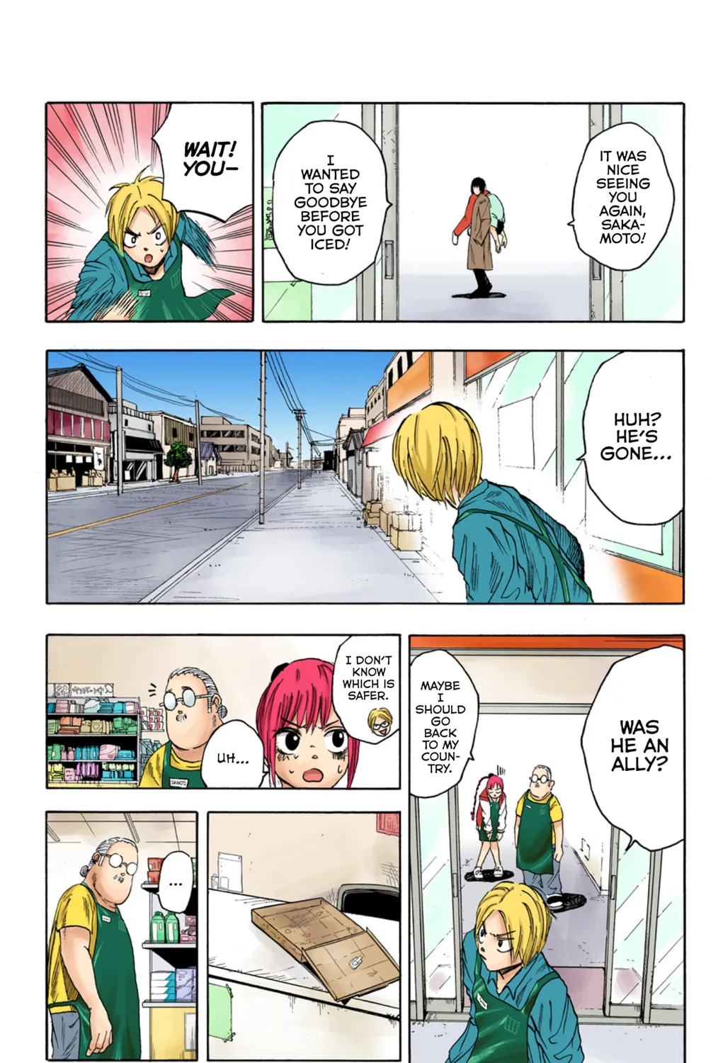 Read Sakamoto Days (Colored) chapter 6 image 24 on Lezhin