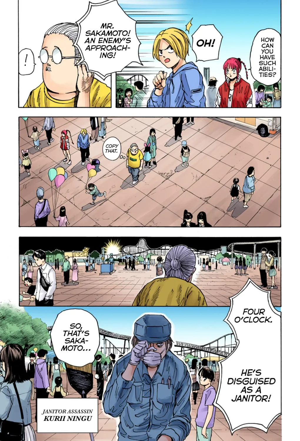 Read Sakamoto Days (Colored) chapter 7 image 8 on Lezhin