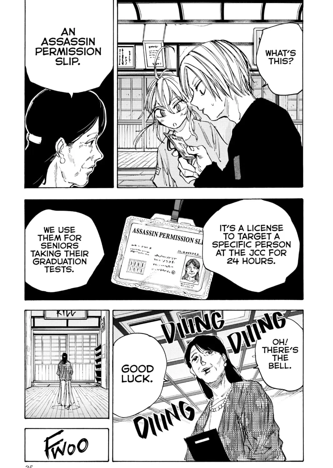 Read Sakamoto Days chapter 0.8 image 12 on Lezhin