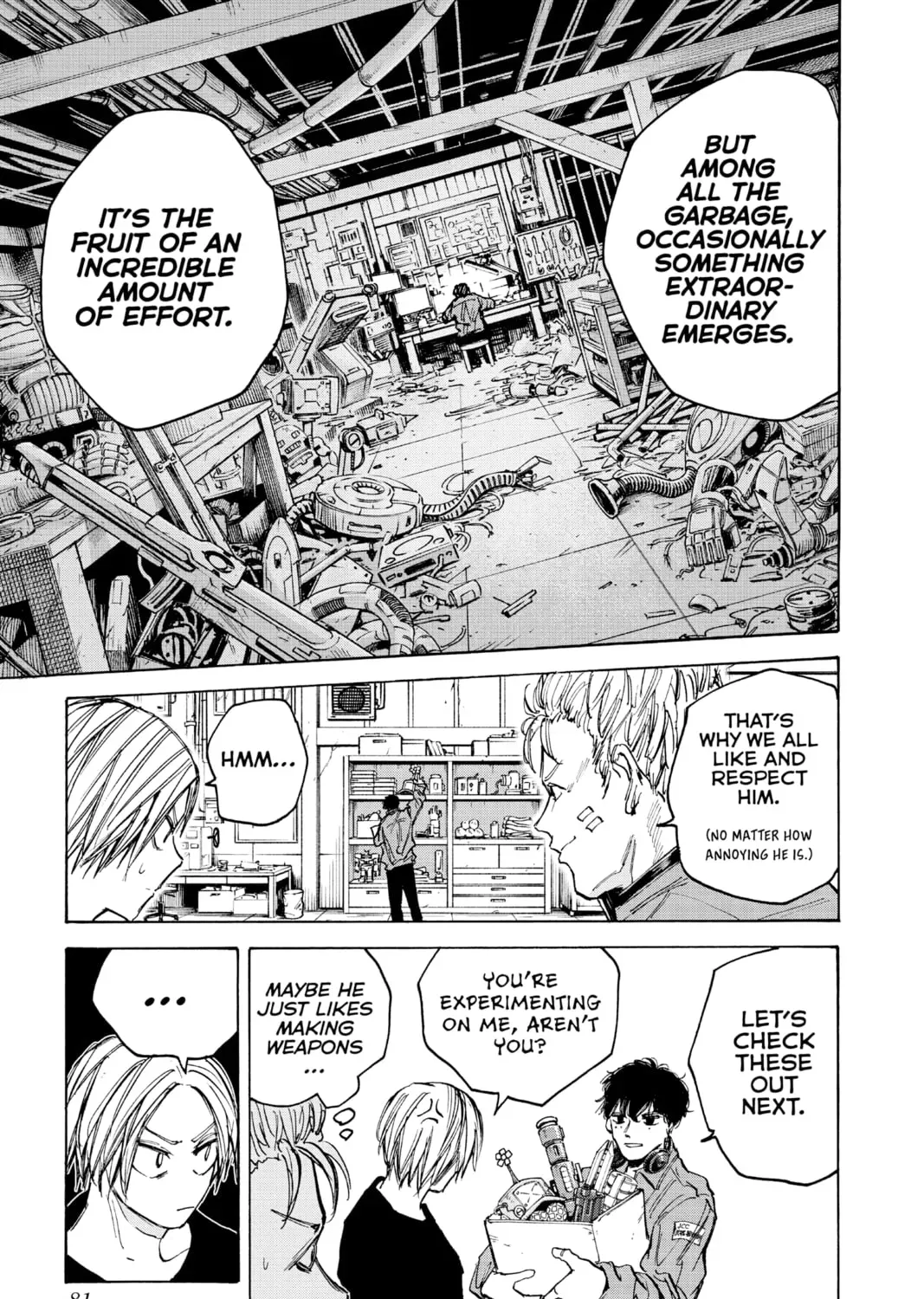 Read Sakamoto Days chapter 1.1 image 16 on Lezhin