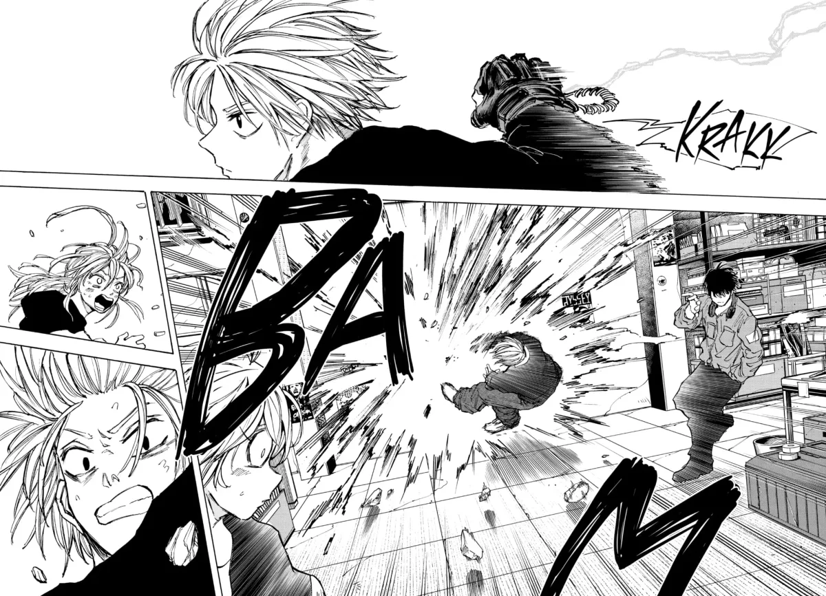 Read Sakamoto Days chapter 1.1 image 22 on Lezhin