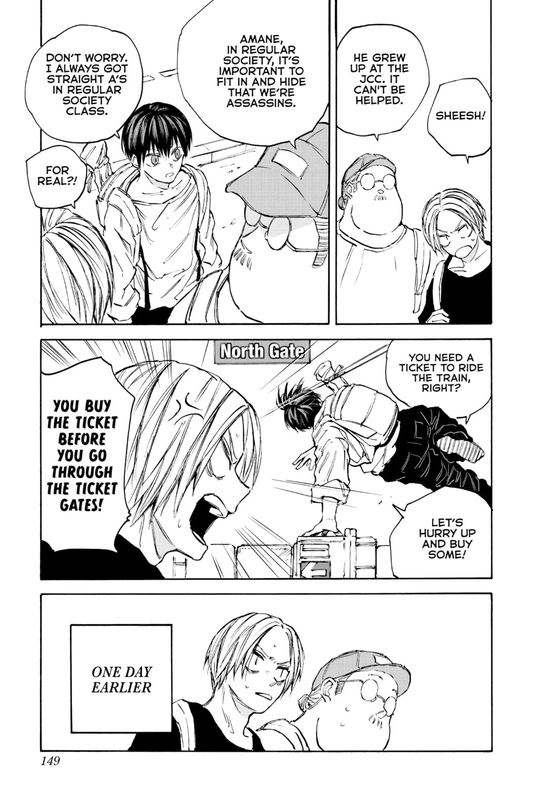Read Sakamoto Days chapter 105.1 image 4 on Lezhin