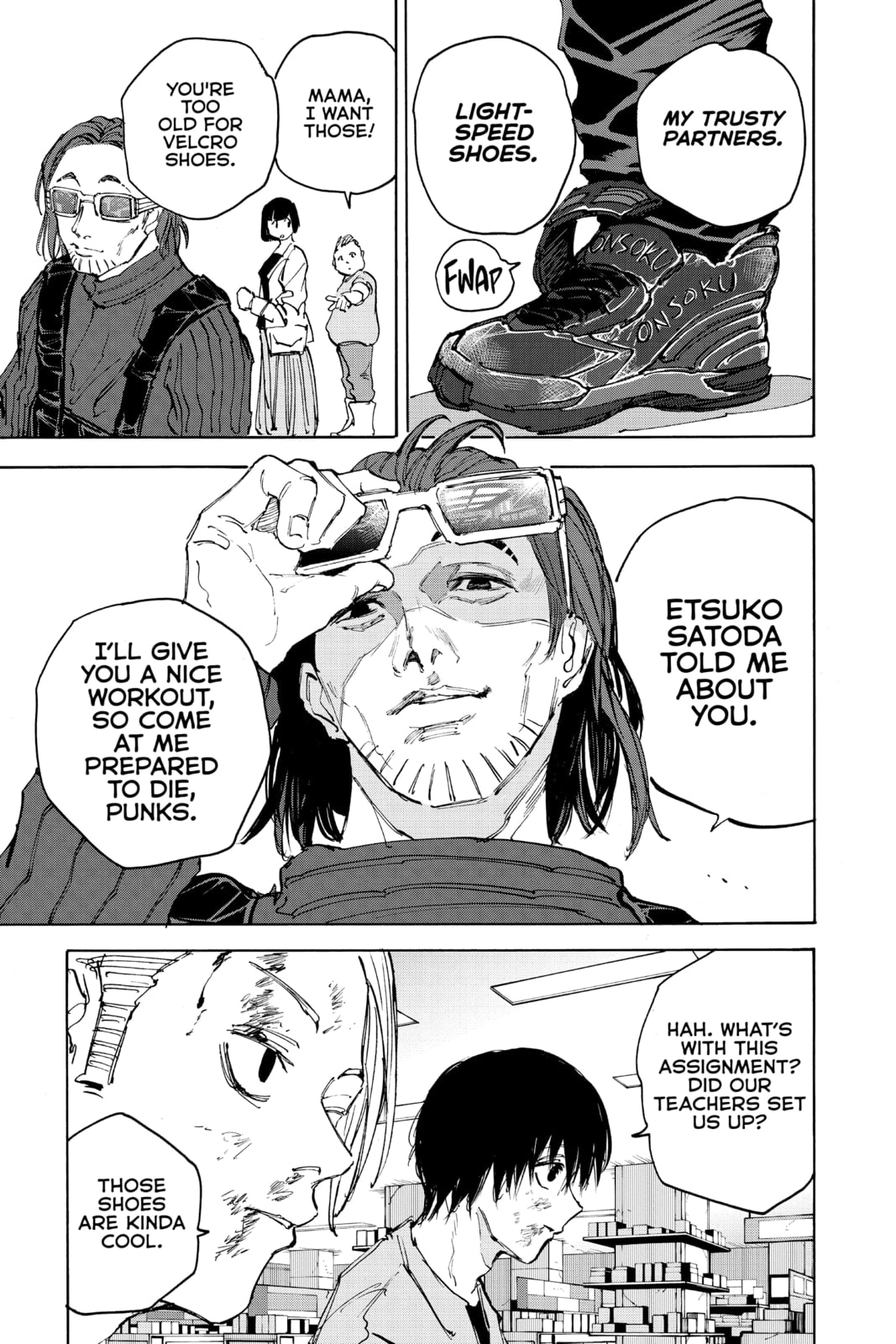 Read Sakamoto Days chapter 109.1 image 7 on Lezhin