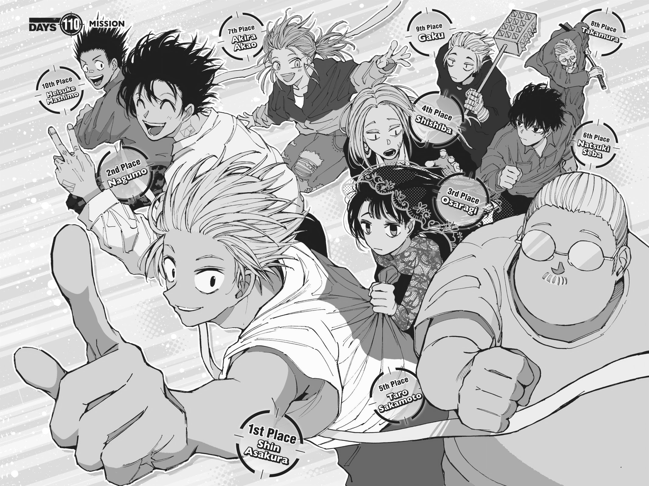 Read Sakamoto Days chapter 110.1 image 1 on Lezhin