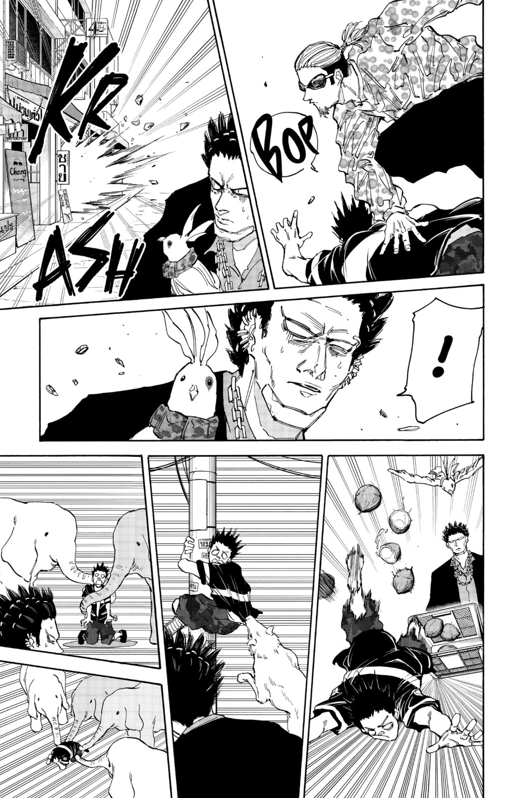 Read Sakamoto Days chapter 123.1 image 8 on Lezhin