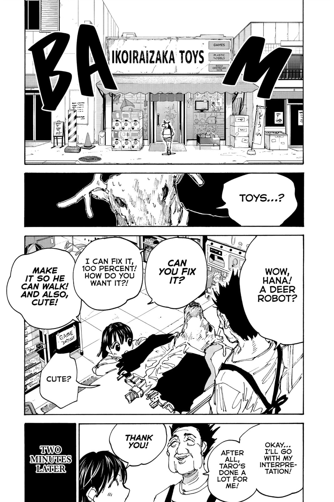 Read Sakamoto Days chapter 131.1 image 8 on Lezhin