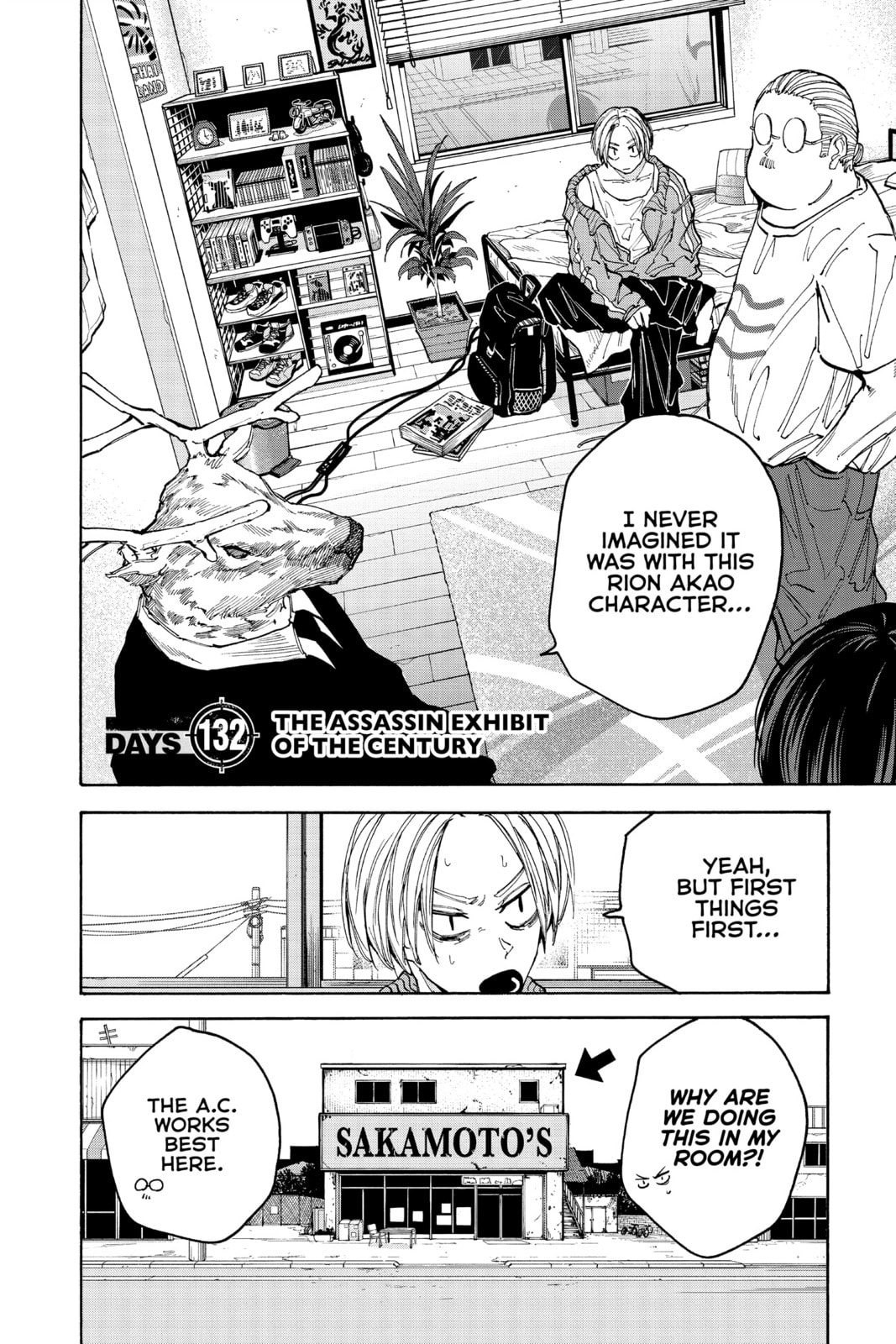 Read Sakamoto Days chapter 132.1 image 1 on Lezhin