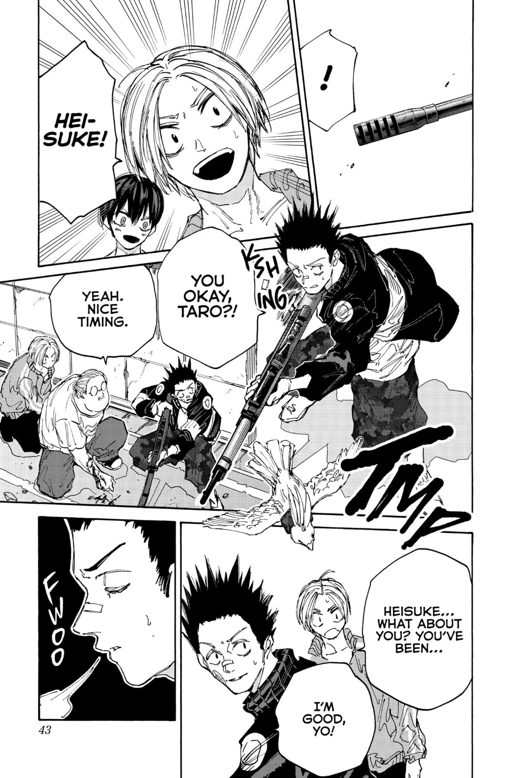 Read Sakamoto Days chapter 135.1 image 16 on Lezhin