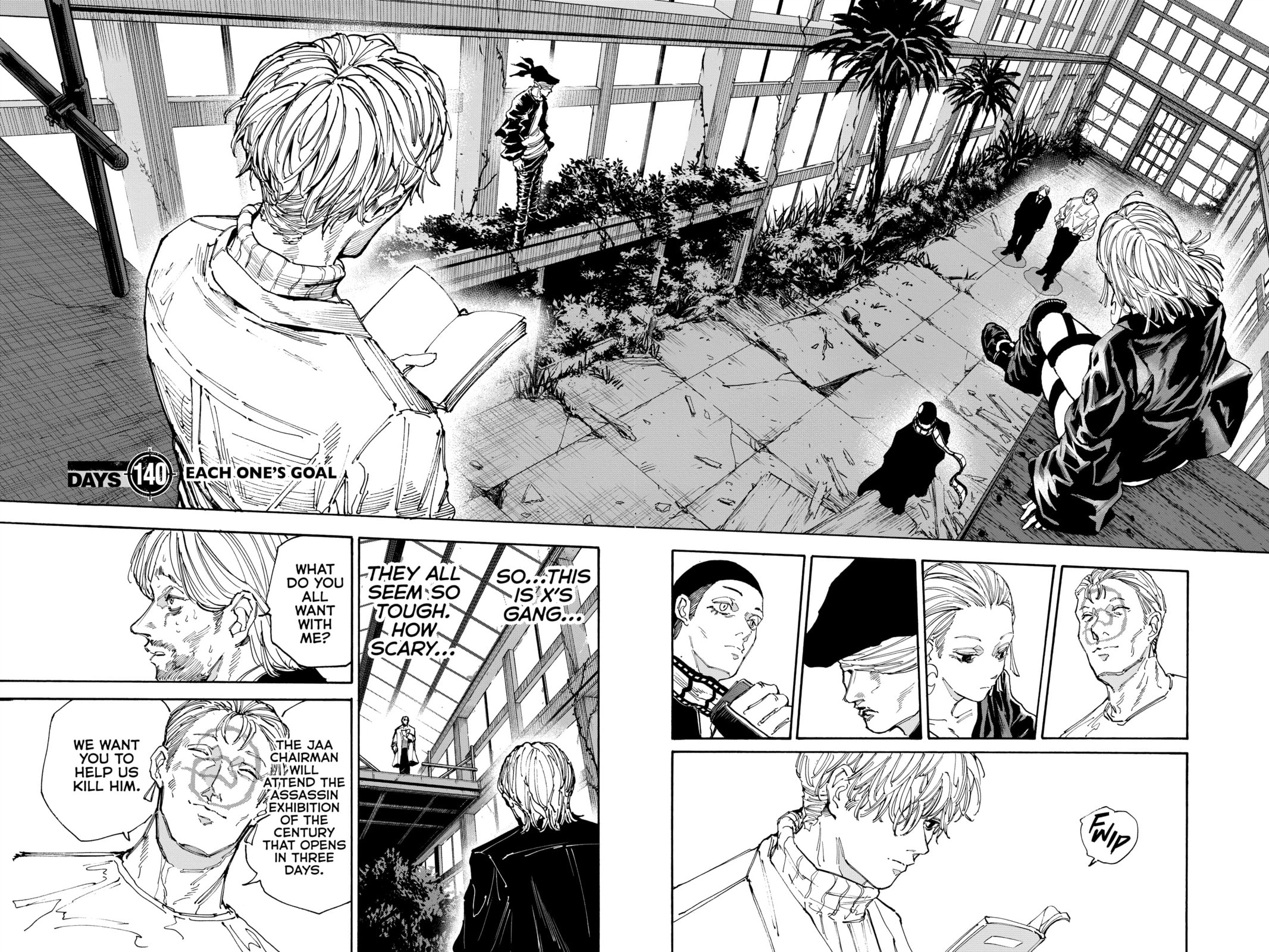 Read Sakamoto Days chapter 140.1 image 1 on Lezhin