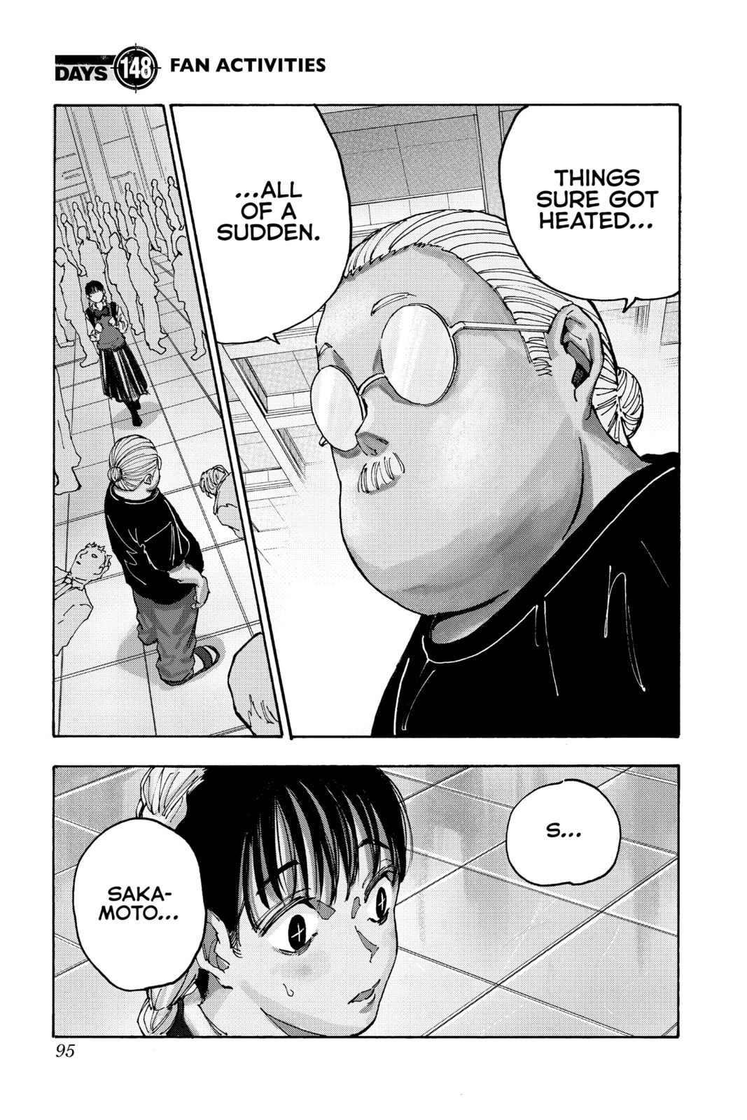 Read Sakamoto Days chapter 148.1 image 0 on Lezhin