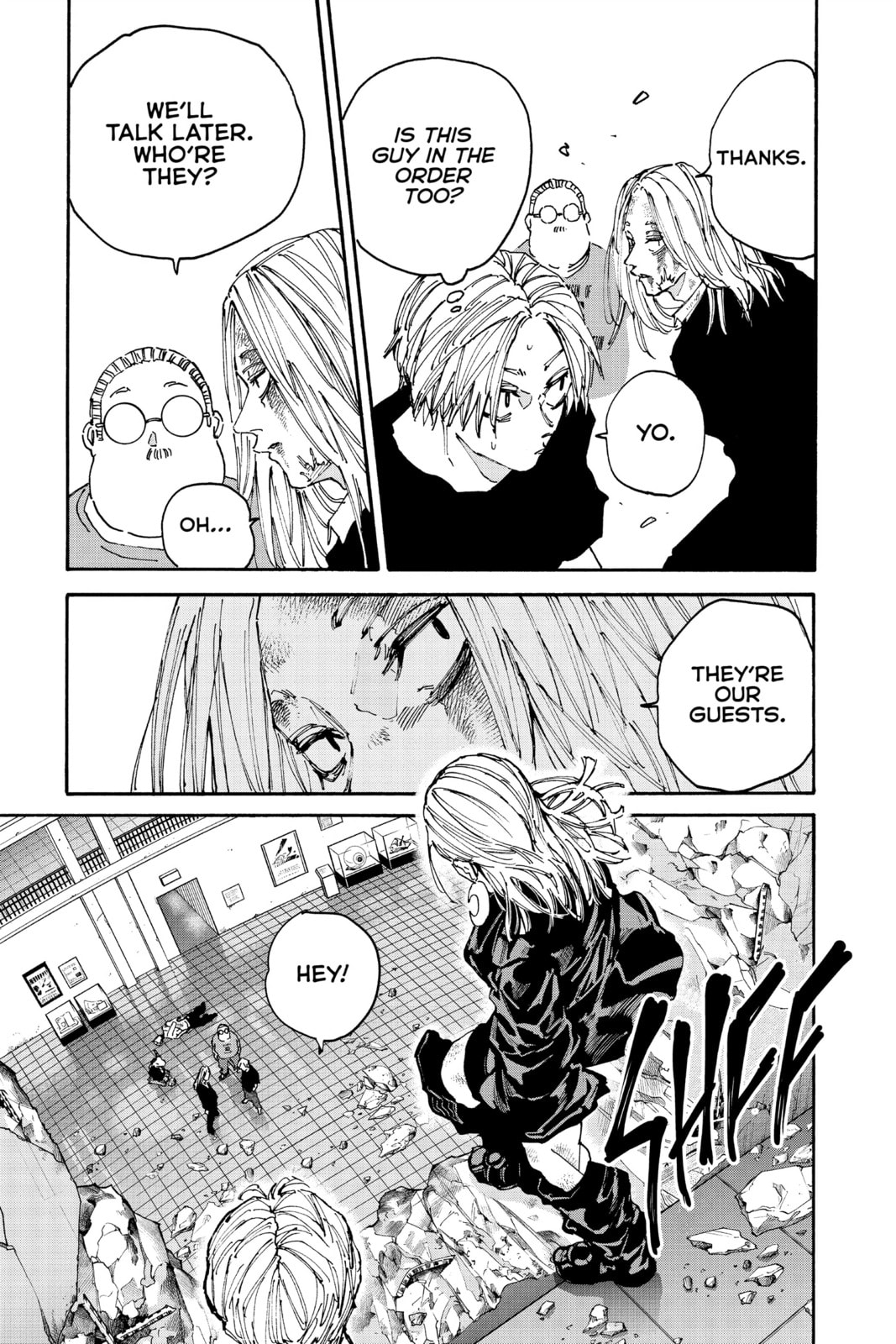 Read Sakamoto Days chapter 154.1 image 8 on Lezhin