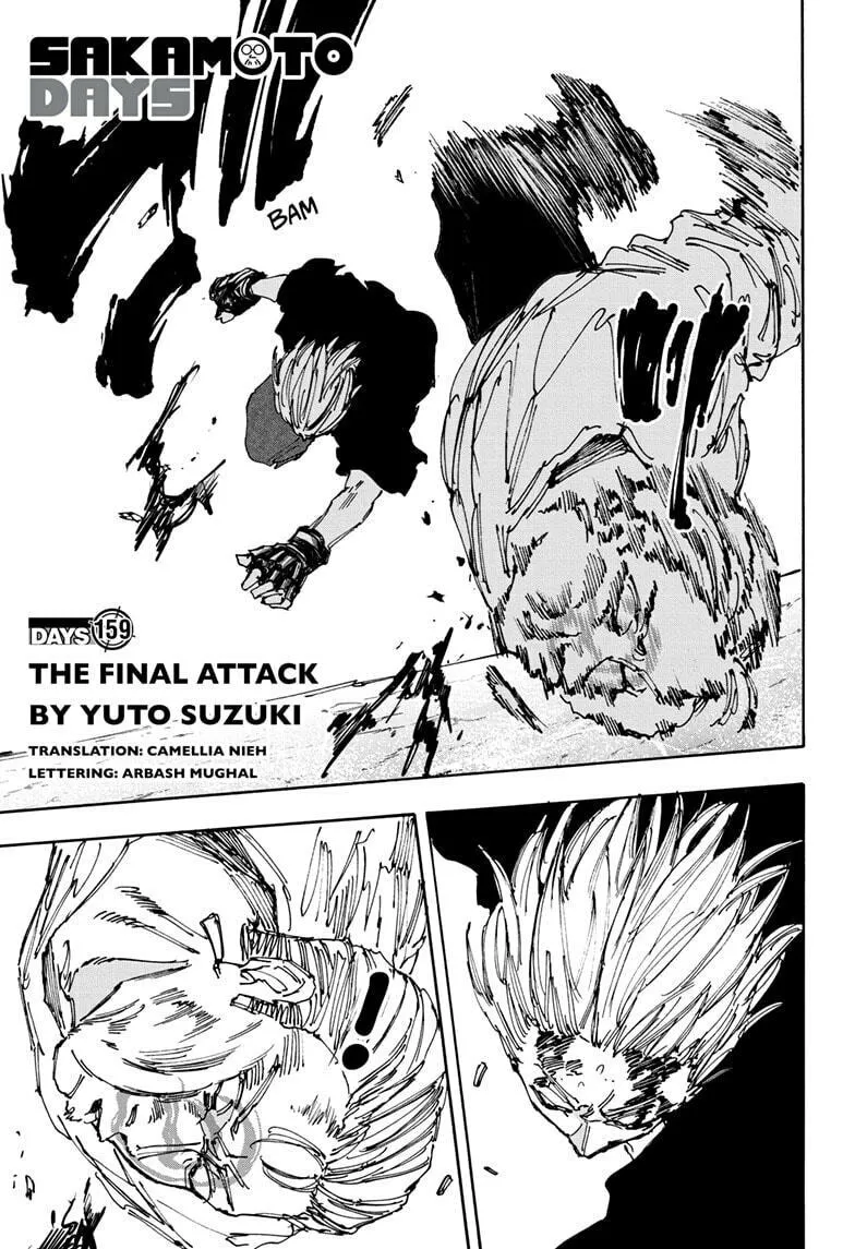 Read Sakamoto Days chapter 159 image 0 on Lezhin
