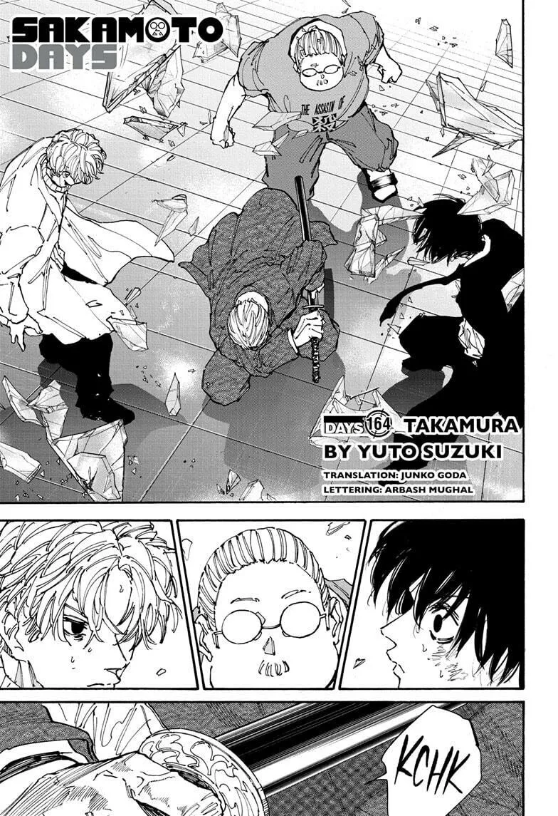 Read Sakamoto Days chapter 164 image 0 on Lezhin