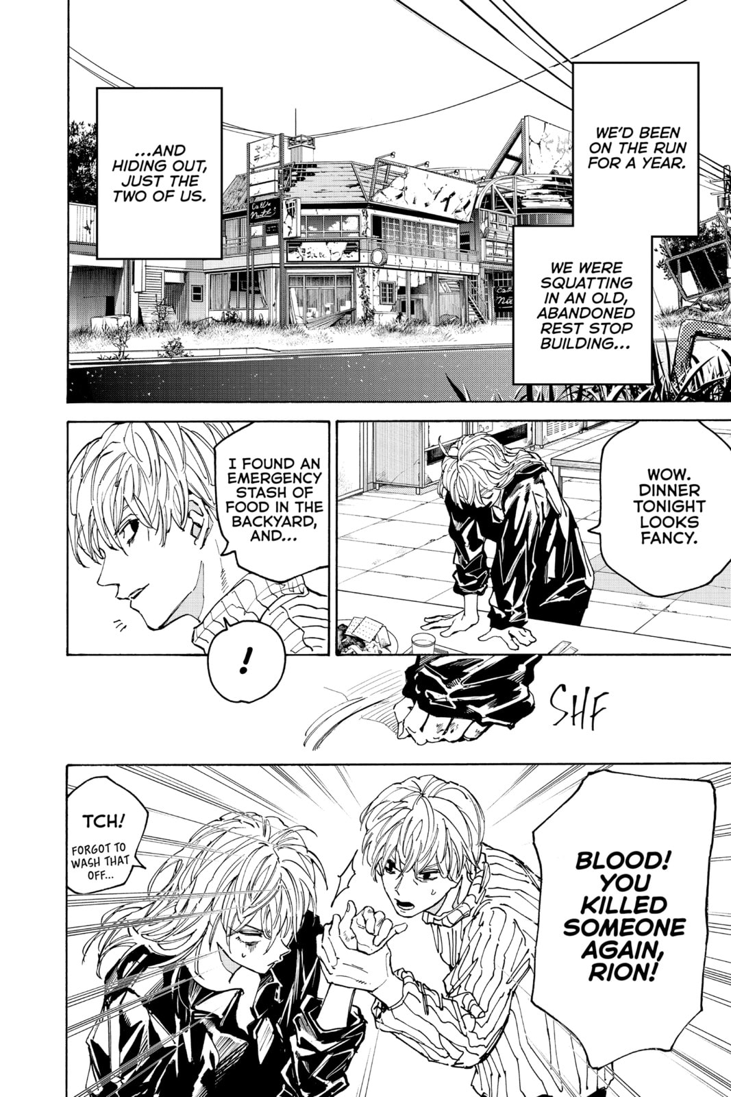 Read Sakamoto Days chapter 174.1 image 3 on Lezhin