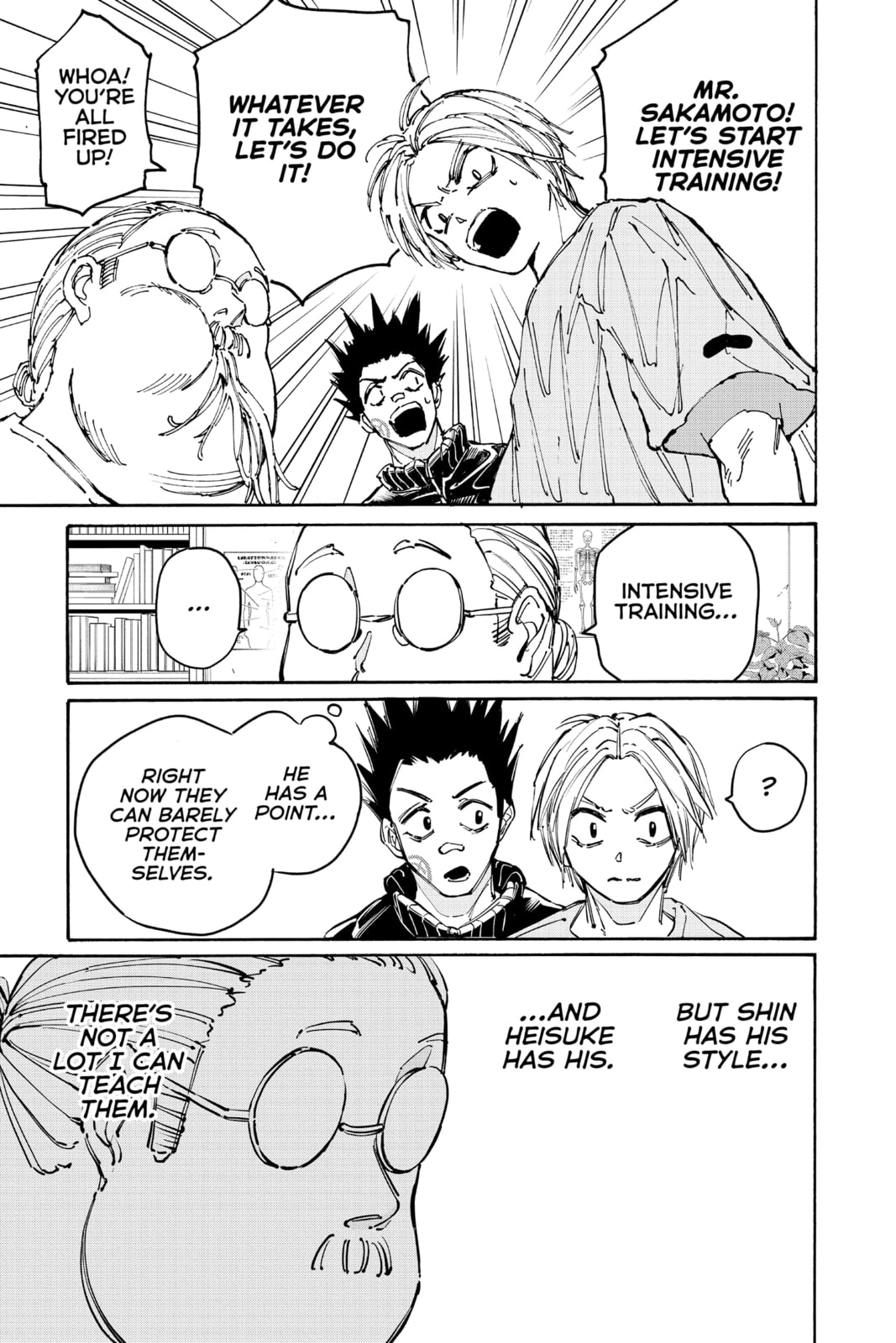 Read Sakamoto Days chapter 176.1 image 6 on Lezhin