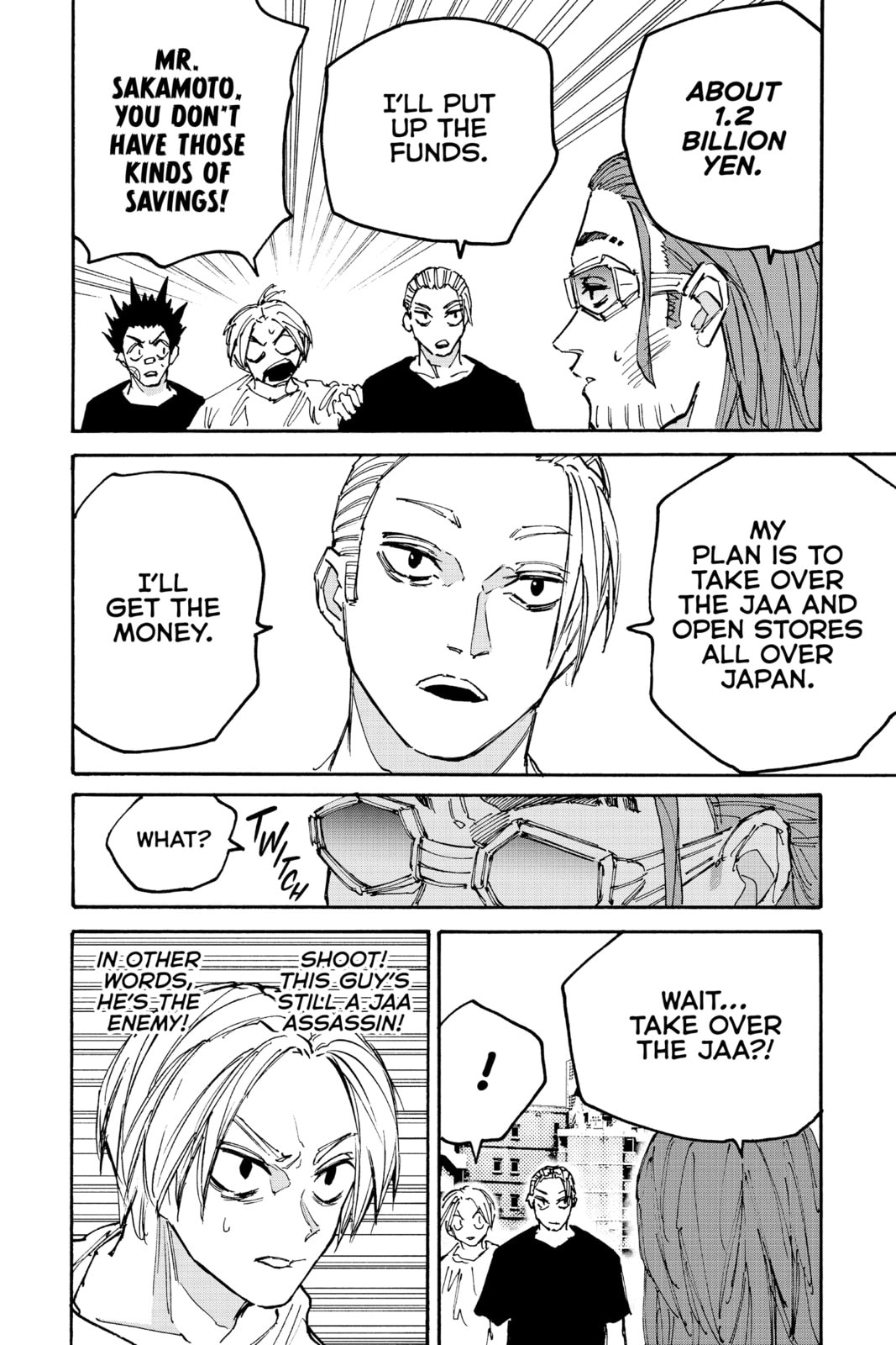 Read Sakamoto Days chapter 178.1 image 1 on Lezhin