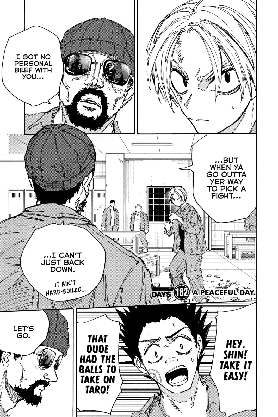 Read Sakamoto Days chapter 182.1 image 0 on Lezhin
