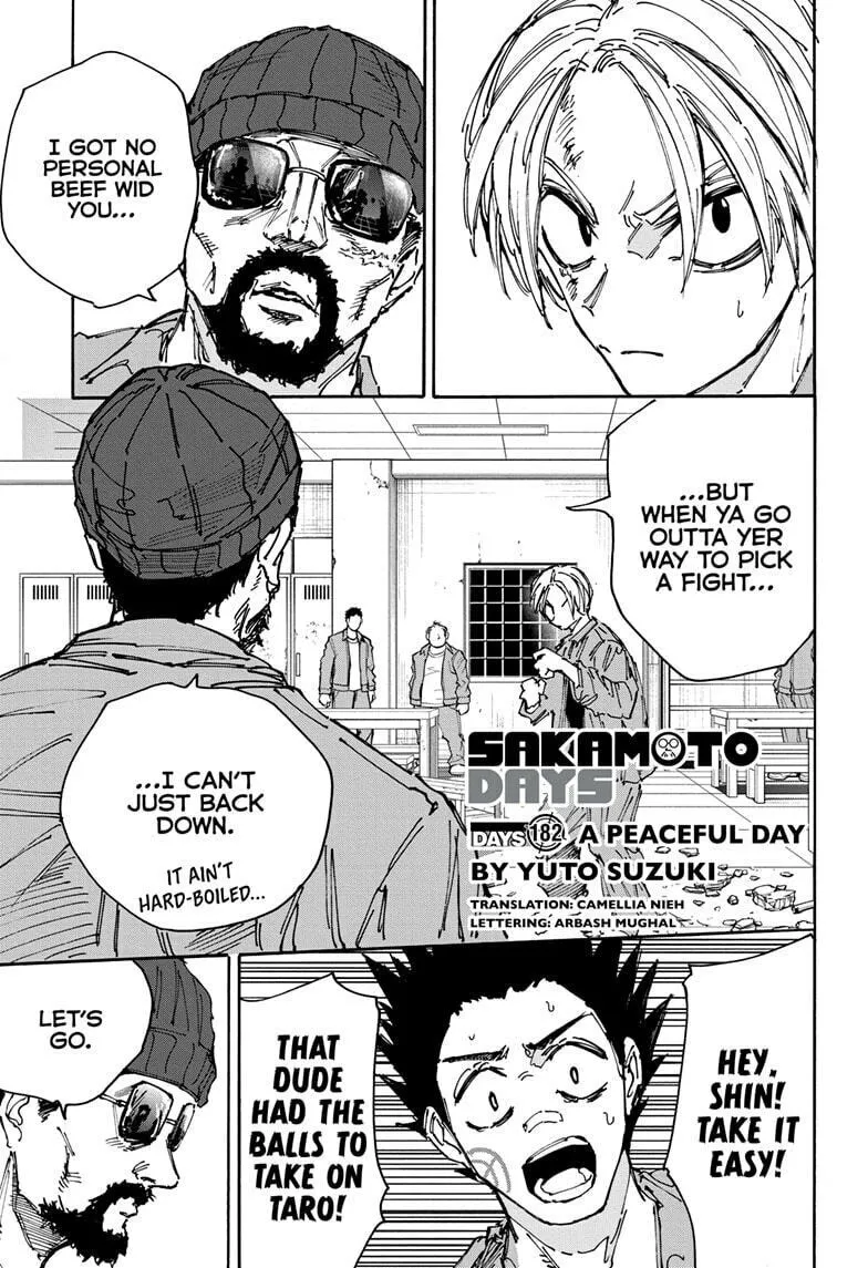 Read Sakamoto Days chapter 182 image 0 on Lezhin