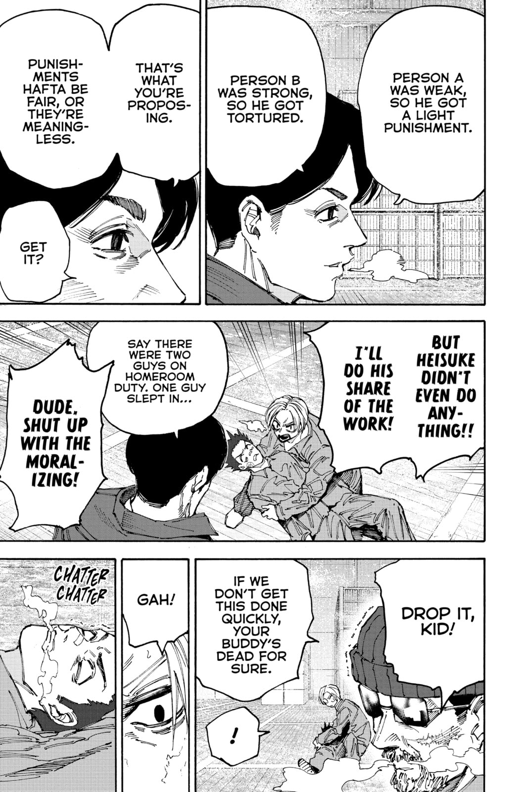 Read Sakamoto Days chapter 183.1 image 8 on Lezhin