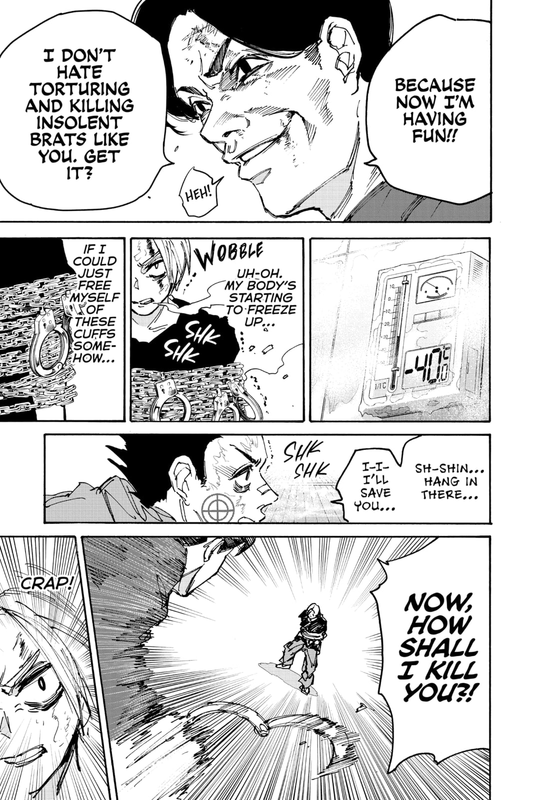 Read Sakamoto Days chapter 184.1 image 8 on Lezhin