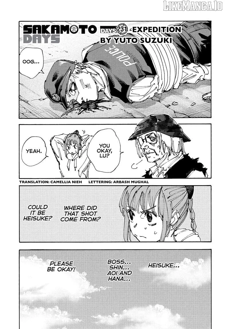 Read Sakamoto Days chapter 231 image 1 on Lezhin