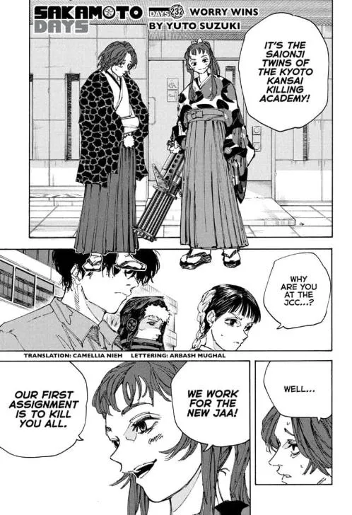 Read Sakamoto Days chapter 232 image 1 on Lezhin