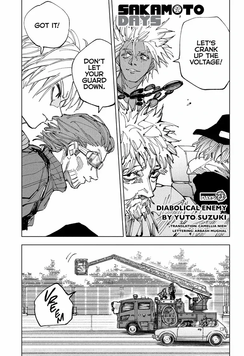 Read Sakamoto Days chapter 237 image 1 on Lezhin