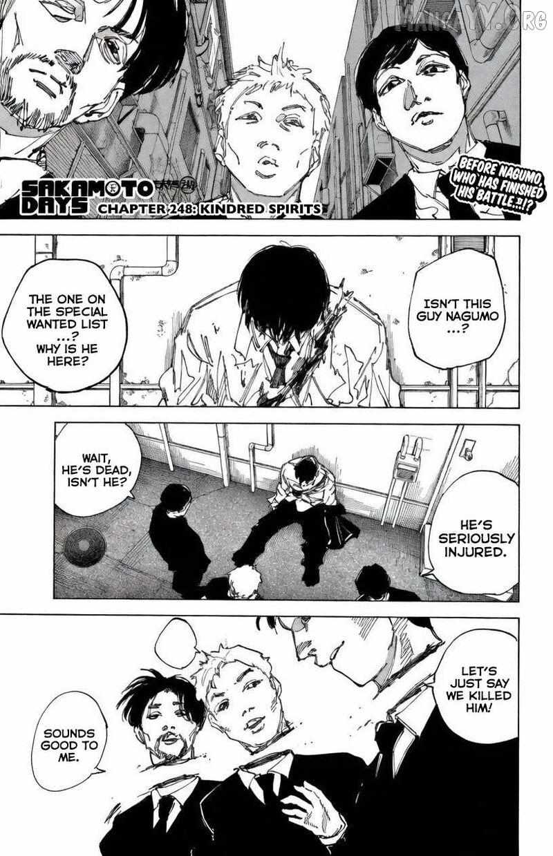 Read Sakamoto Days chapter 248 image 1 on Lezhin