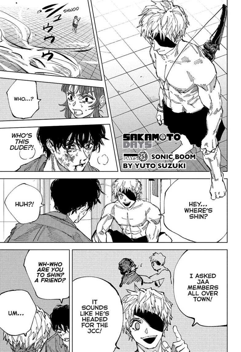 Read Sakamoto Days chapter 258 image 2 on Lezhin