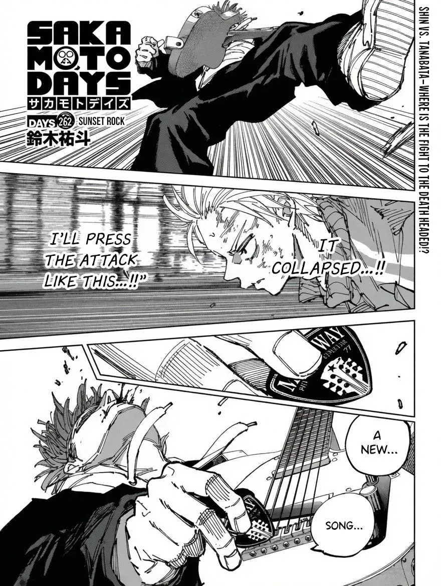 Read Sakamoto Days chapter 262 image 1 on Lezhin