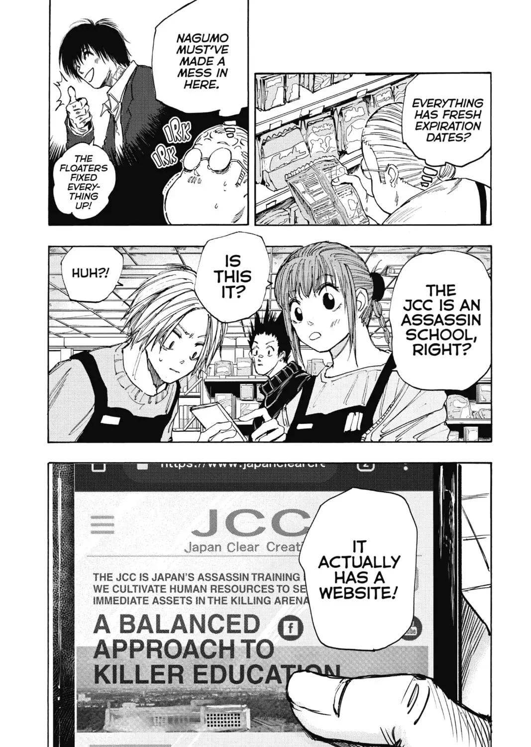 Read Sakamoto Days chapter 300 image 22 on Lezhin