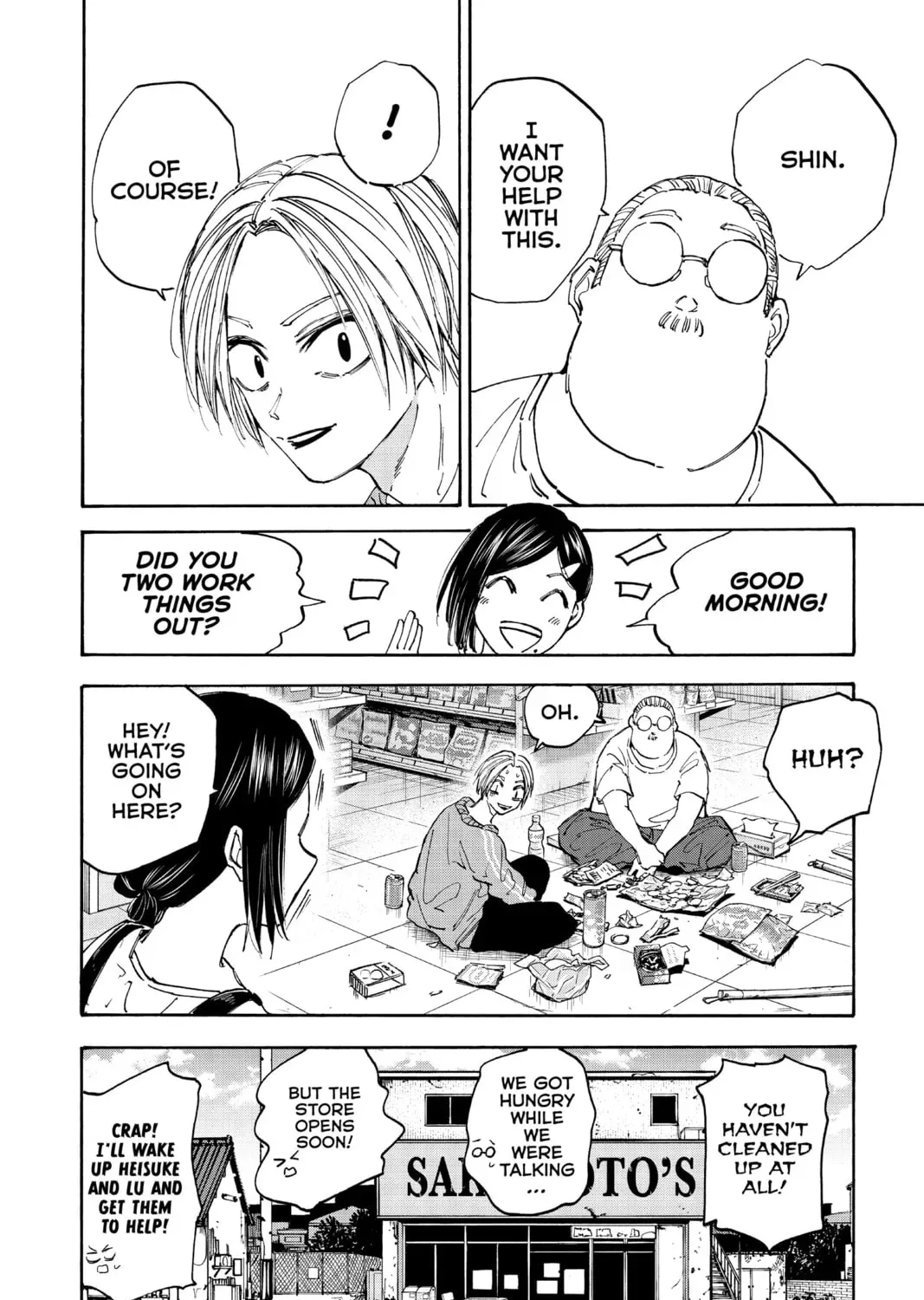 Read Sakamoto Days chapter 5.7 image 6 on Lezhin