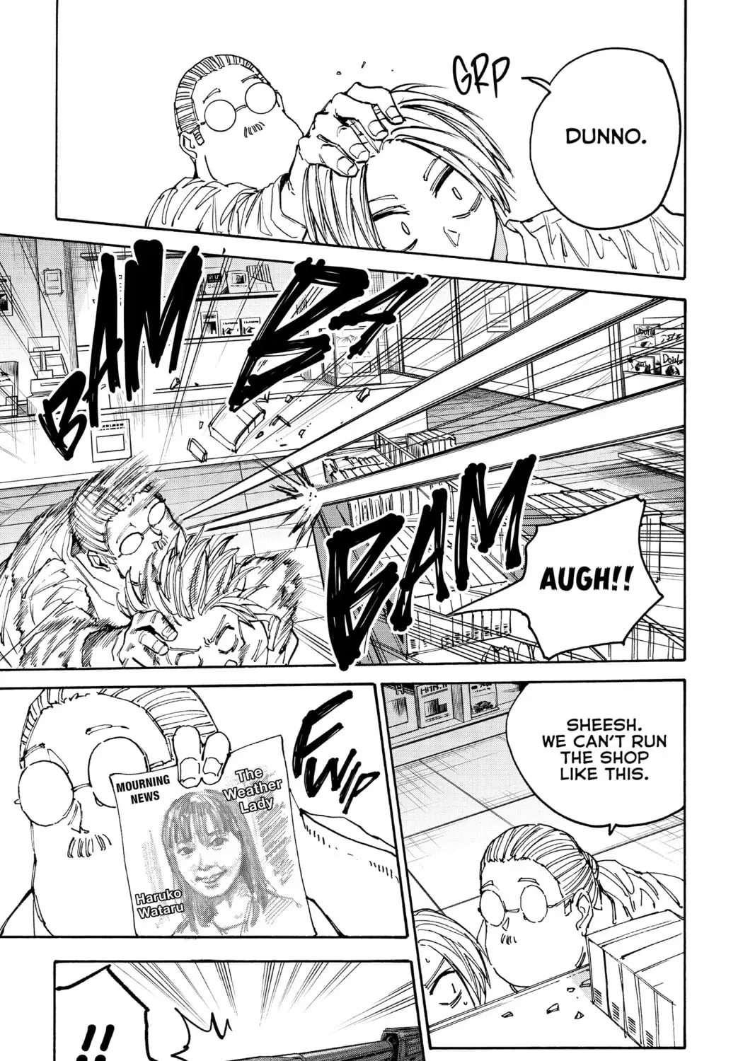 Read Sakamoto Days chapter 7.4 image 16 on Lezhin