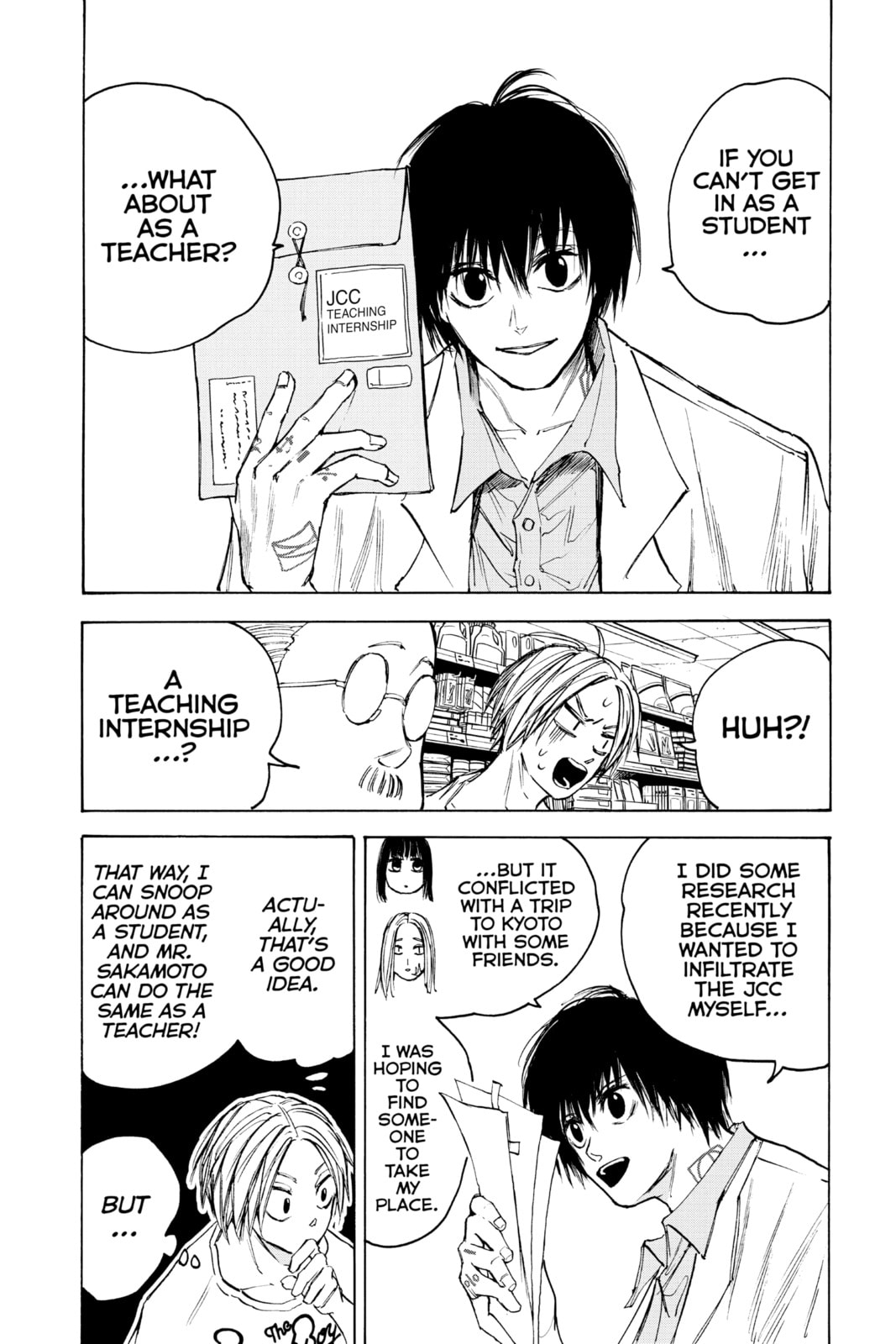 Read Sakamoto Days chapter 74.1 image 3 on Lezhin
