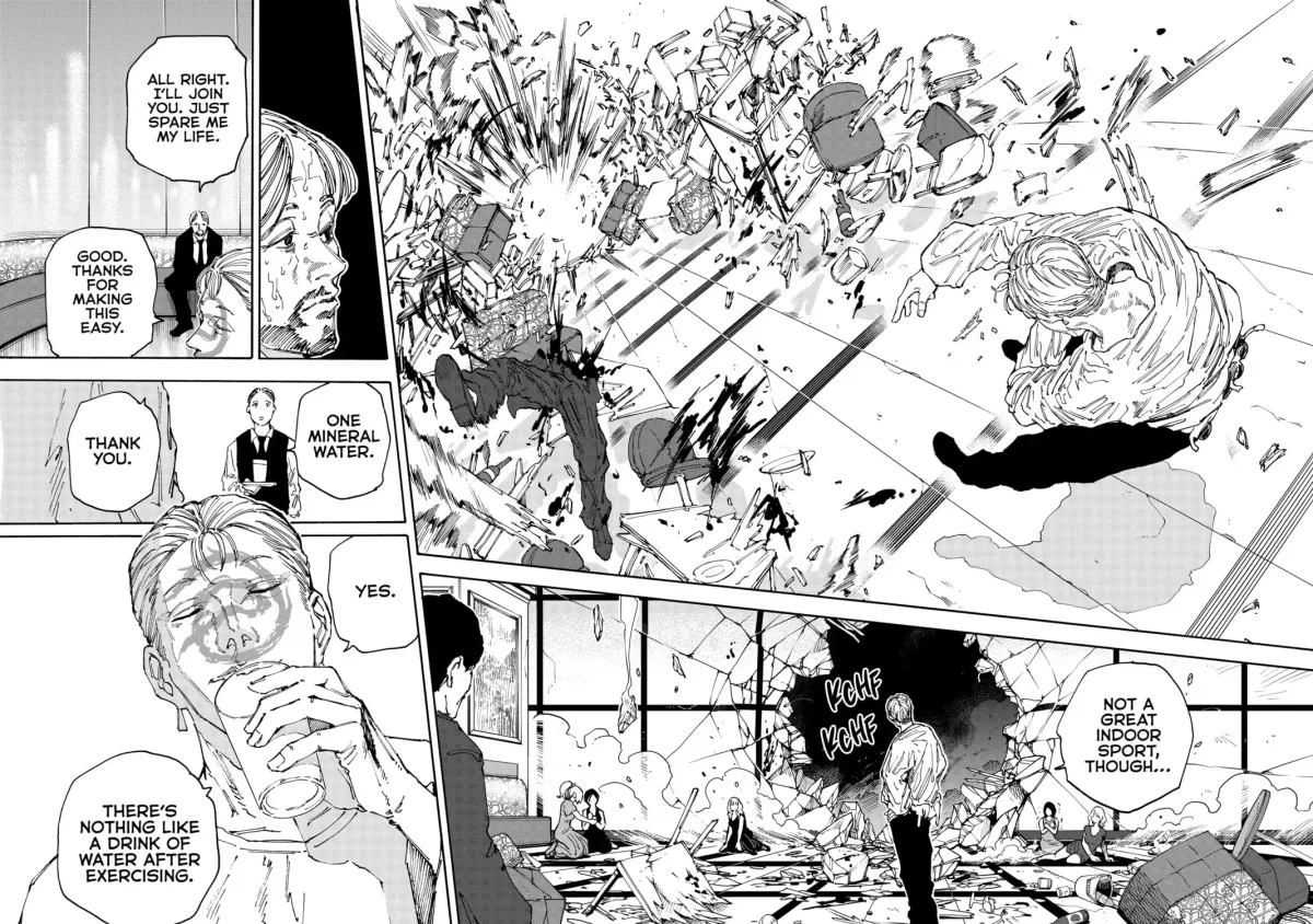 Read Sakamoto Days chapter 8.1 image 34 on Lezhin