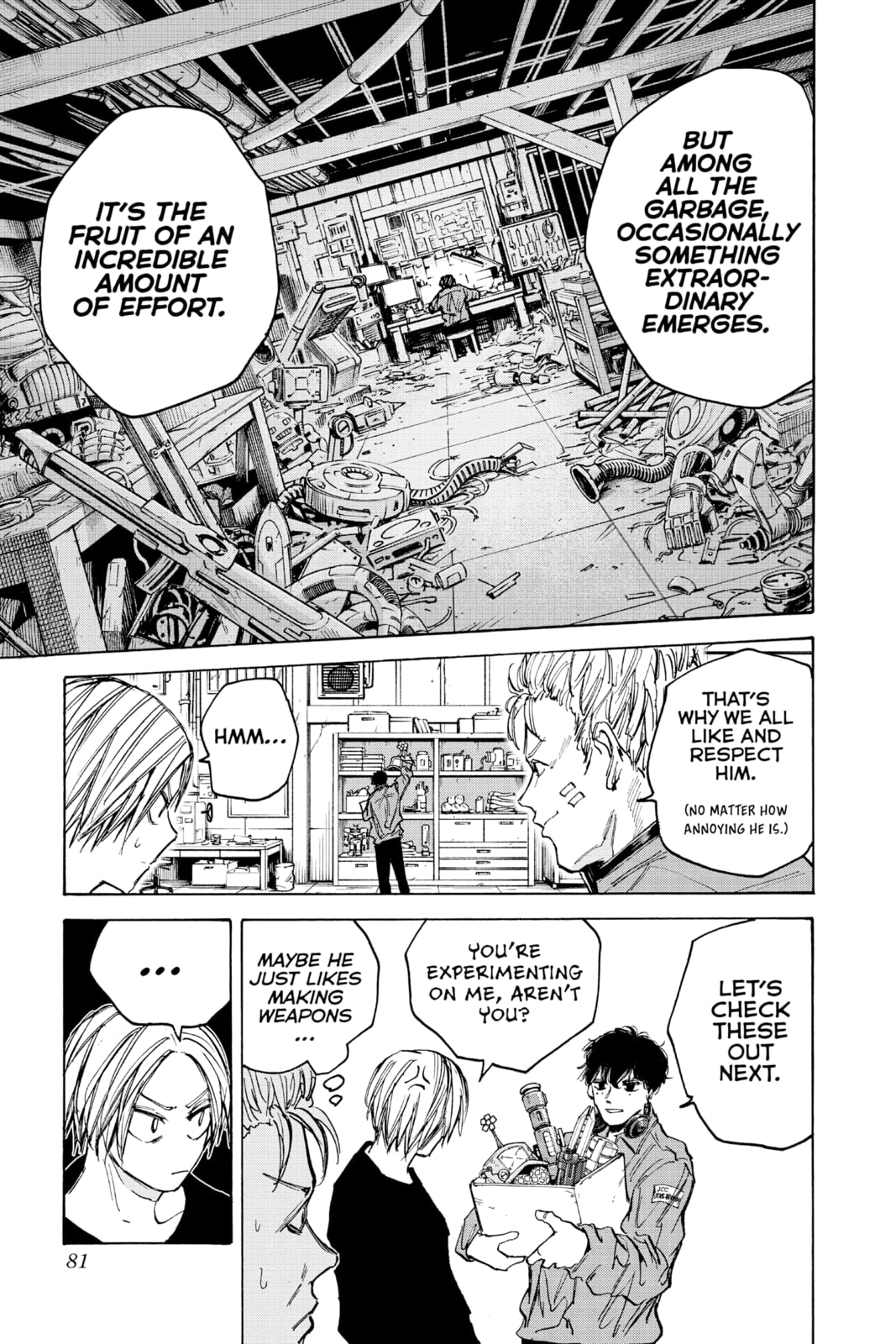 Read Sakamoto Days chapter 83.1 image 8 on Lezhin