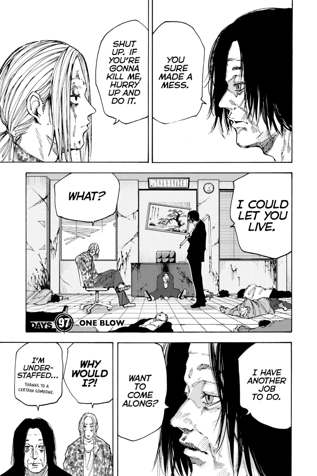 Read Sakamoto Days chapter 97.1 image 0 on Lezhin