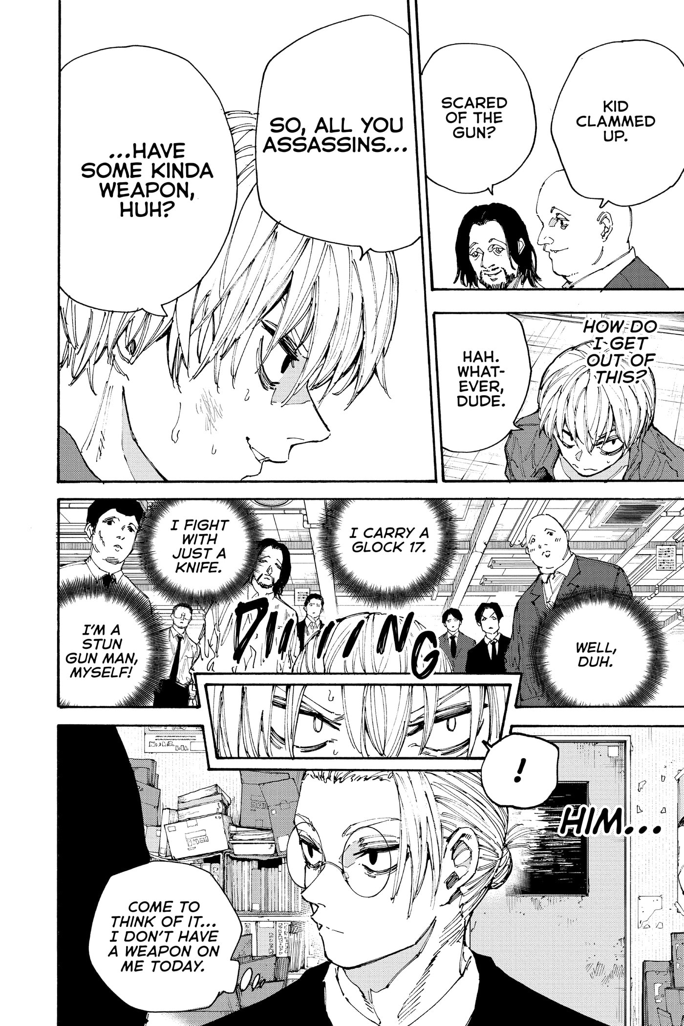 Read Sakamoto Days chapter 0 image 104 on Lezhin