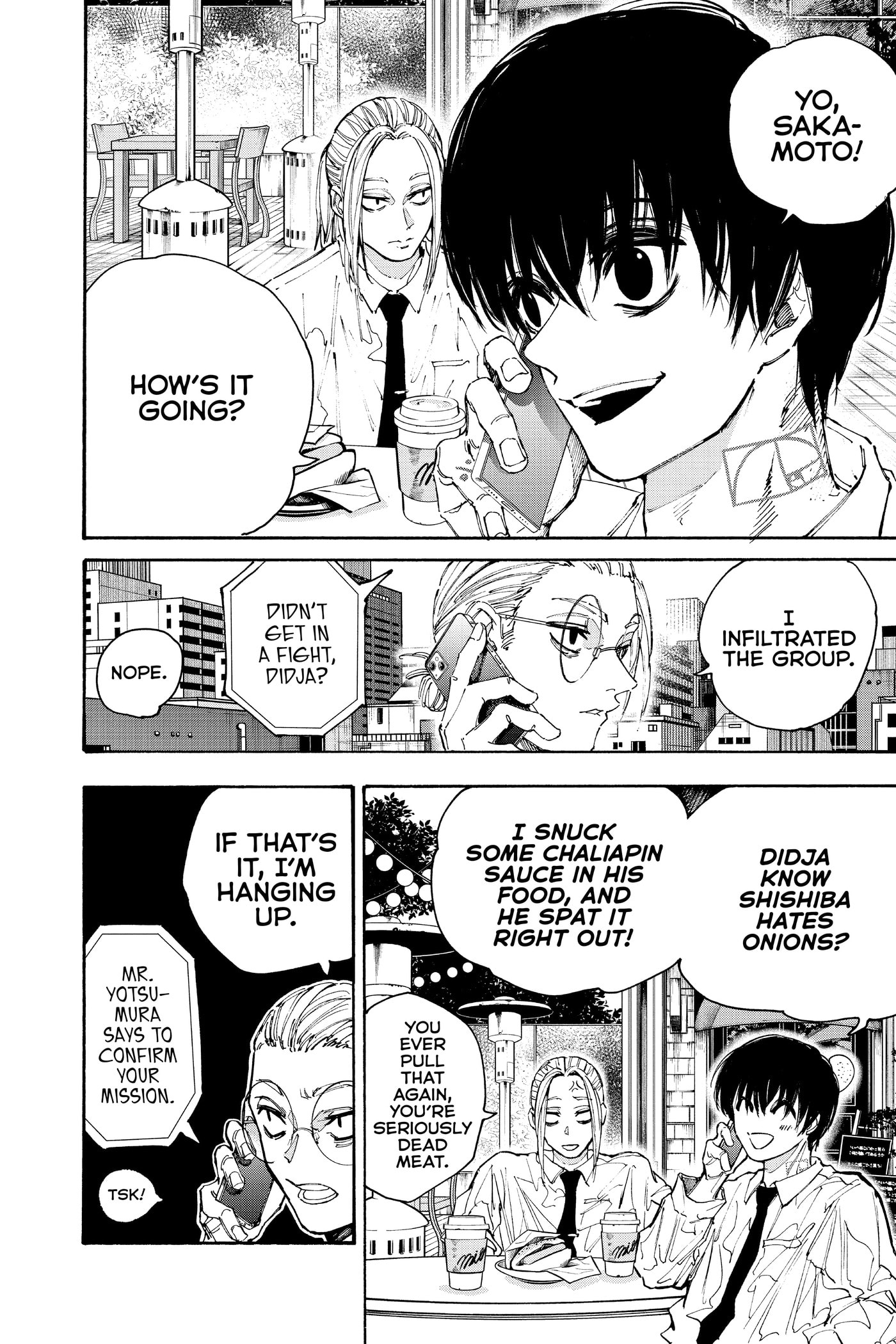 Read Sakamoto Days chapter 0 image 108 on Lezhin