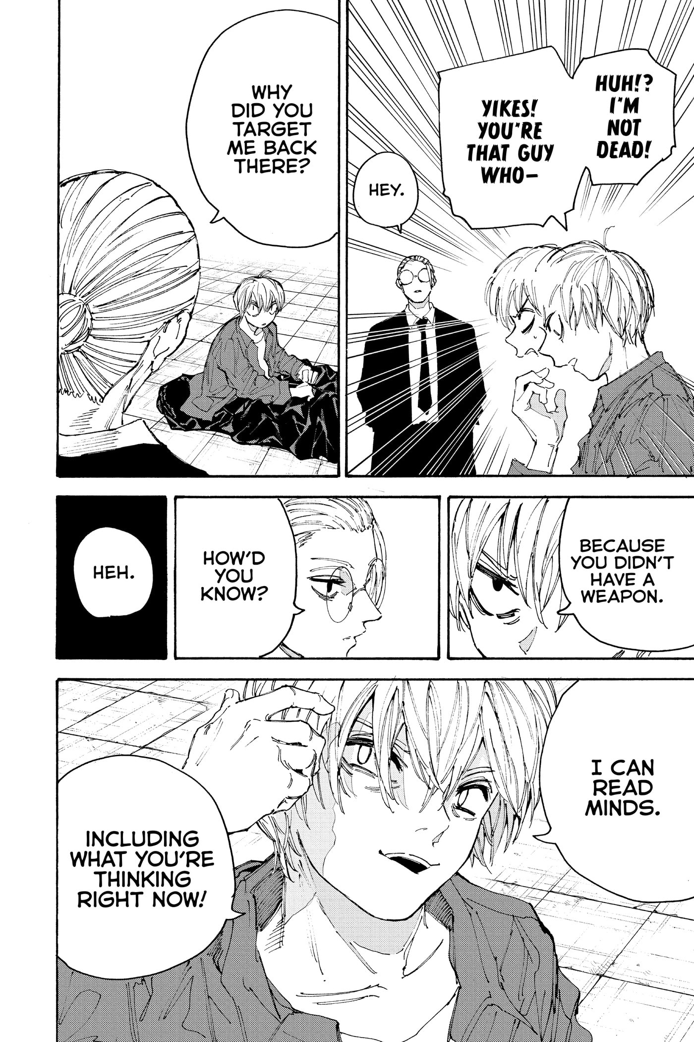 Read Sakamoto Days chapter 0 image 110 on Lezhin