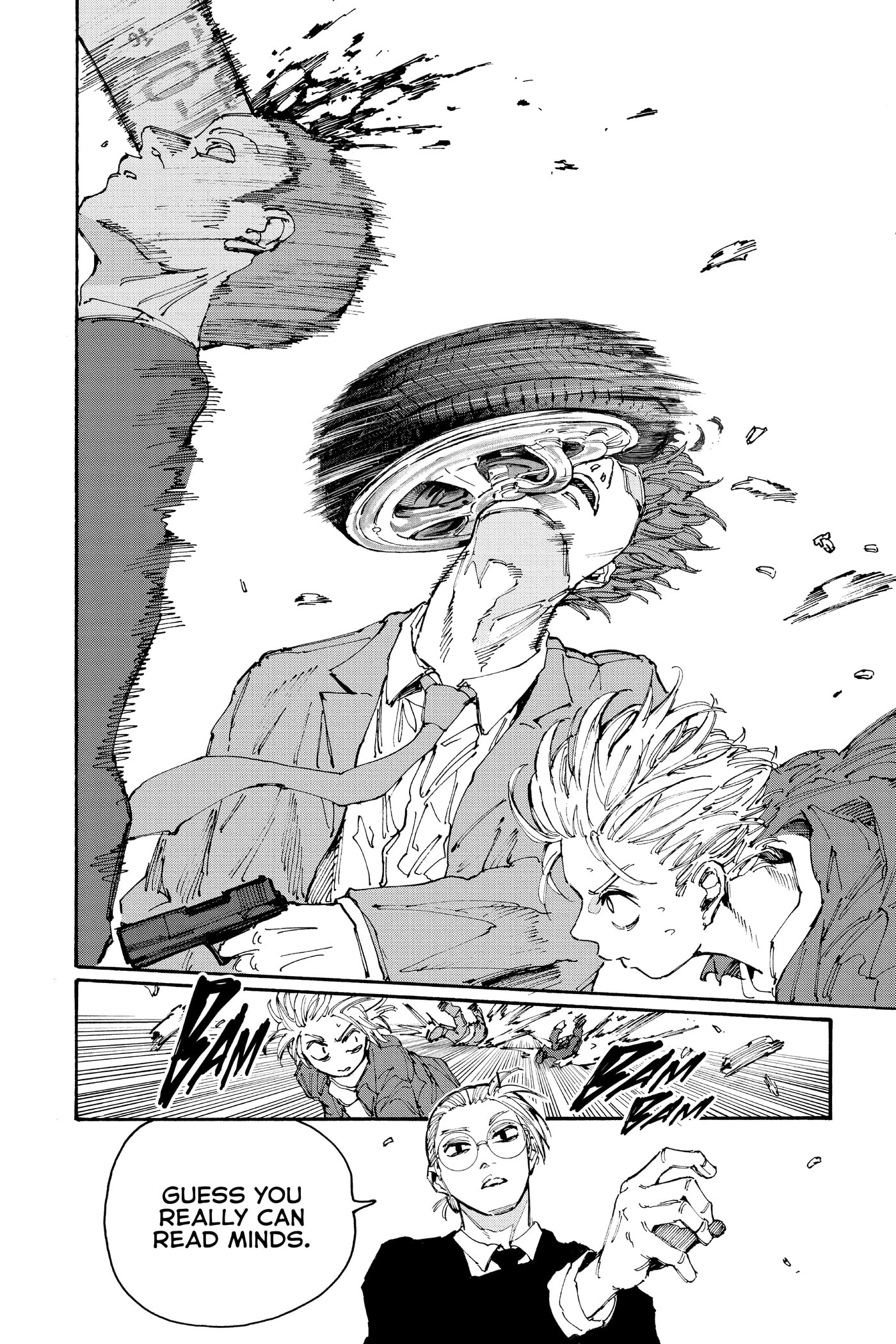 Read Sakamoto Days chapter 0 image 118 on Lezhin