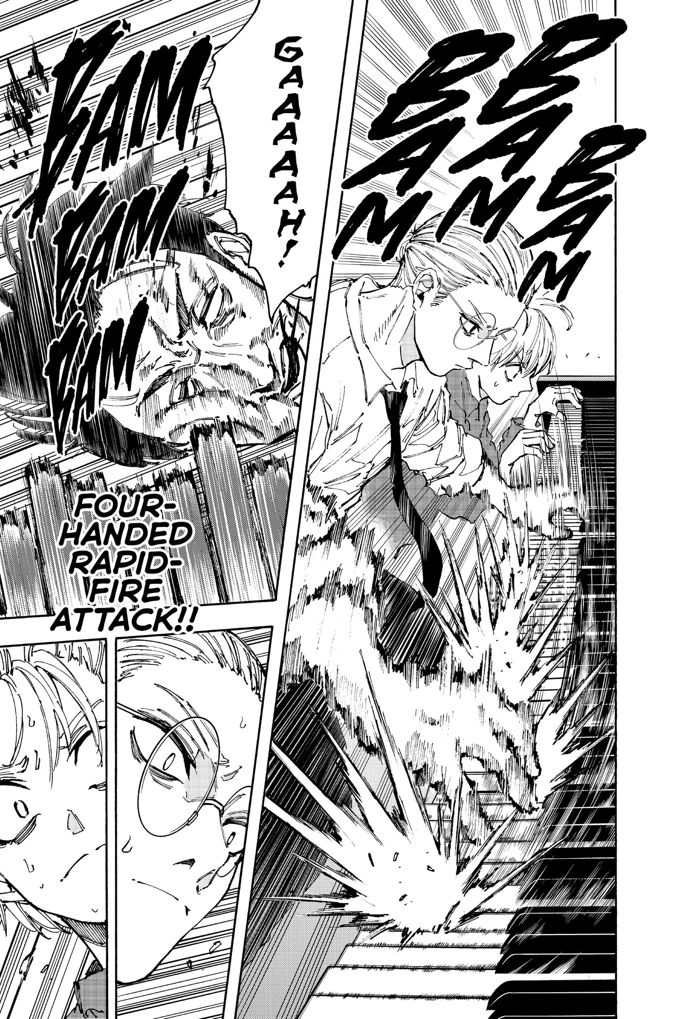 Read Sakamoto Days chapter 0 image 158 on Lezhin